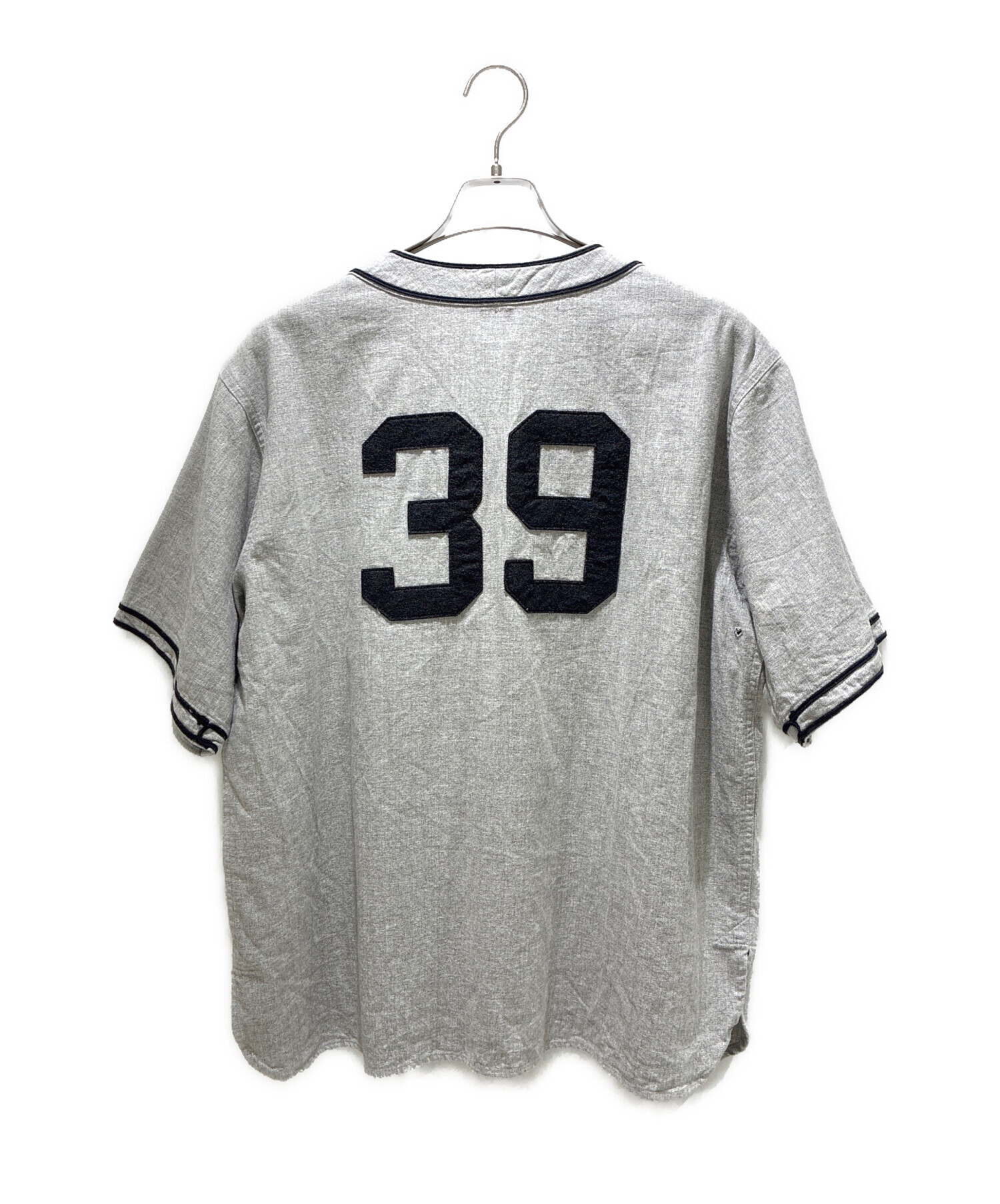 レディメイド ベースボールシャツ　ホームメイド 希少　20-30's READYMADE ヴィンテージファブリック SHIRT BASEBALL トップス