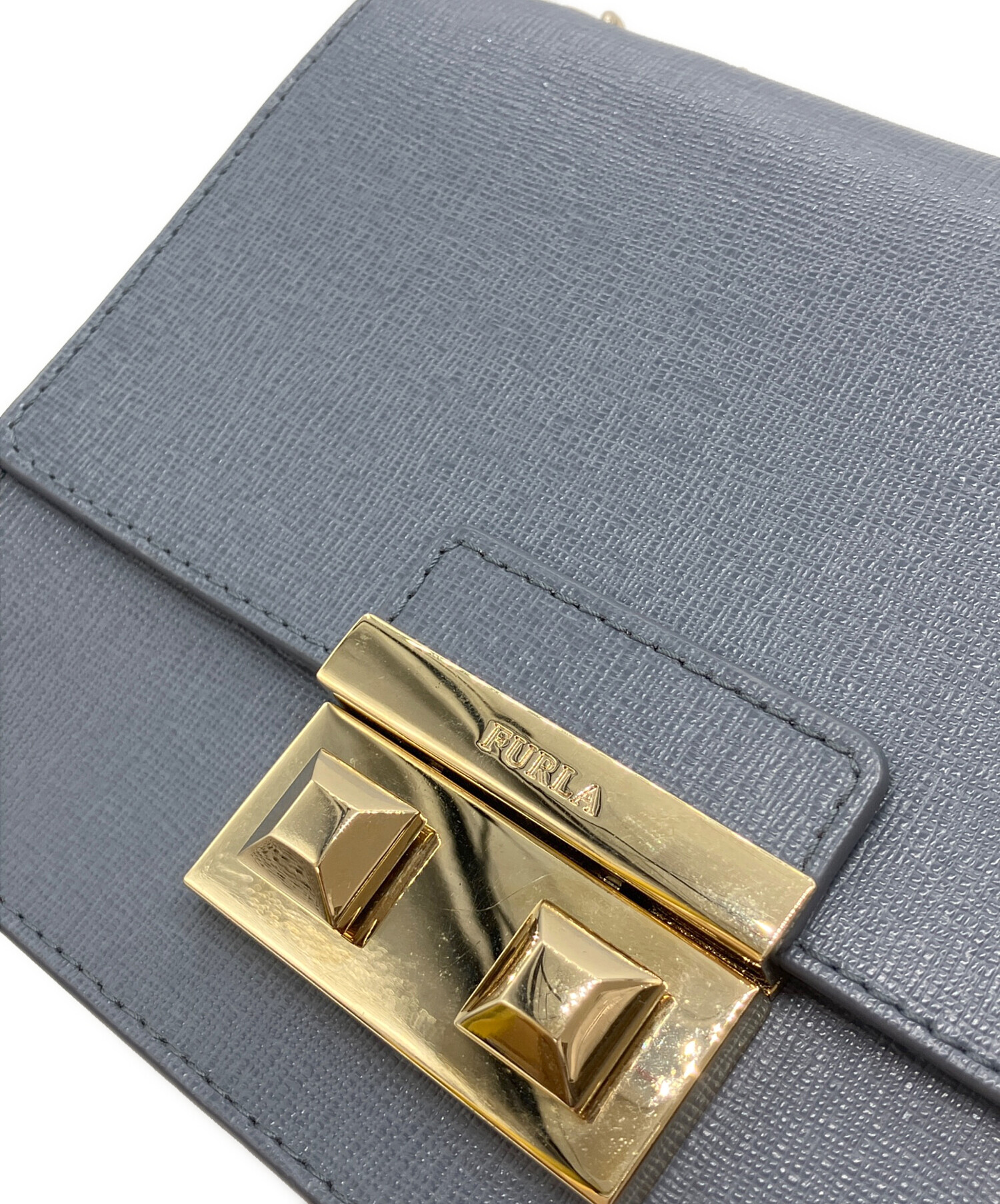 中古・古着通販】FURLA (フルラ) BELLA Mini Crossbody ブルー 