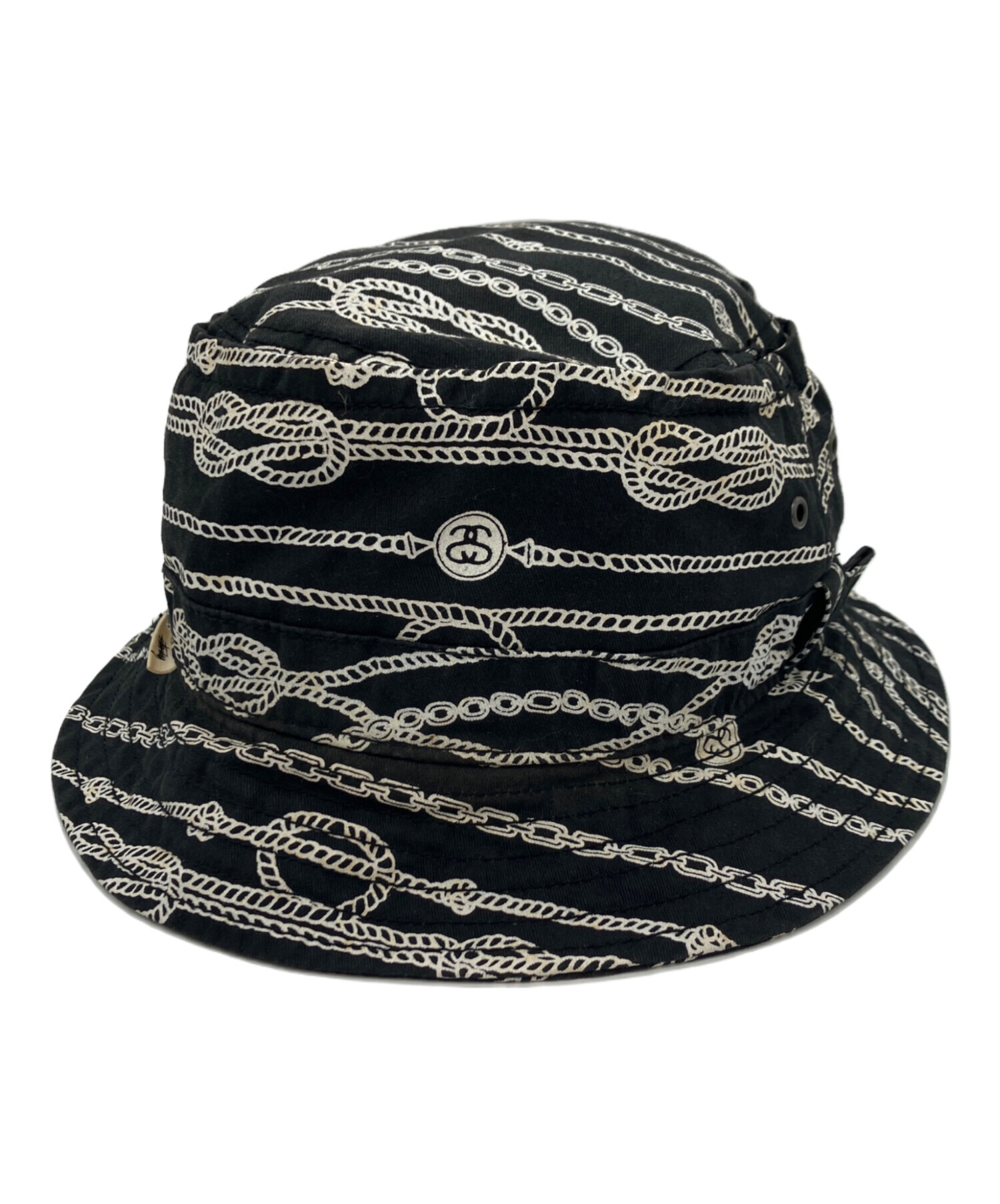 中古・古着通販】stussy (ステューシー) チェーン柄バケットハット