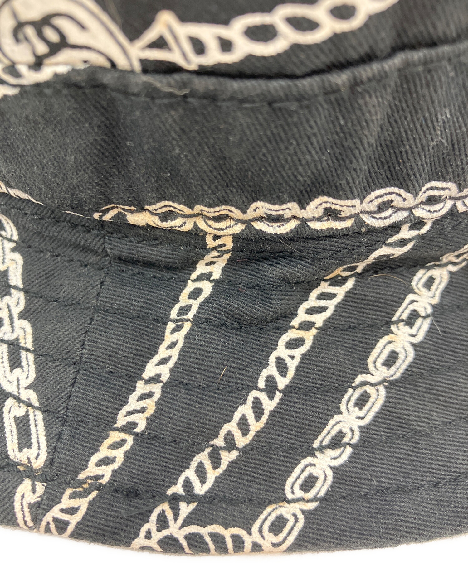 中古・古着通販】stussy (ステューシー) チェーン柄バケットハット