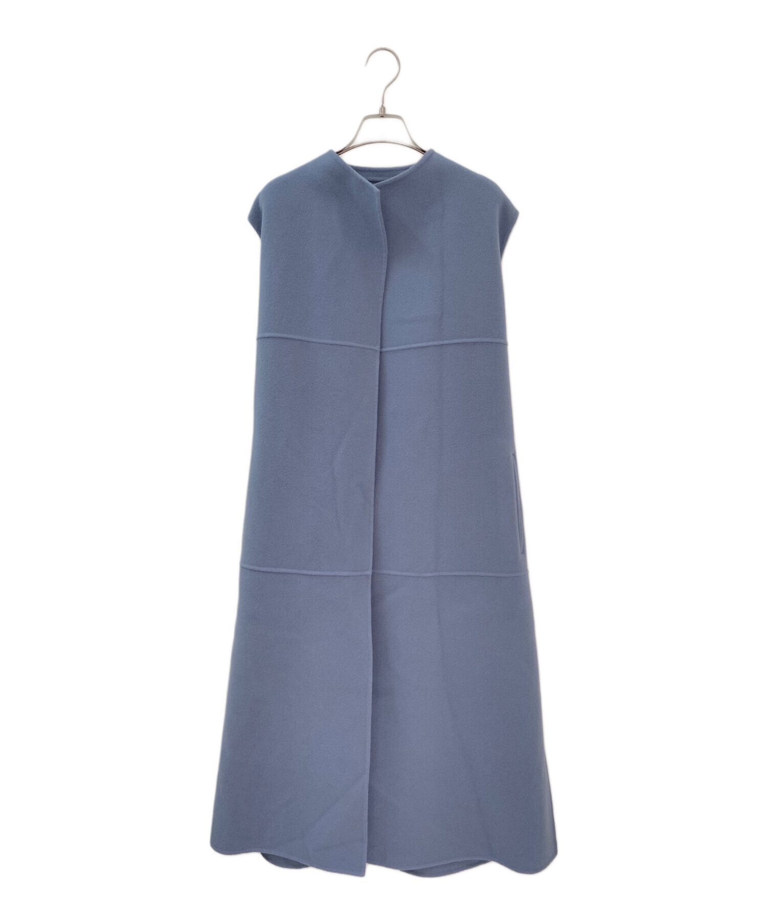 【HAVEL studio】ロングベスト ジレ 中古・古着通販】HAVEL studio (ハーヴェル スタジオ) CA BLEND REVER