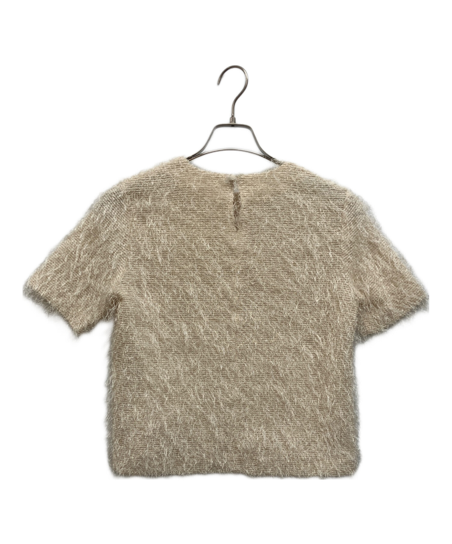 GRACE CONTINENTAL Diagram ダイアグラム パフスリーブ ニット カーディガン アパレル レディース サイズ36 服 ベージュ GRACE CONTINENTAL Diagram ダイアグラム パフスリーブ ニット