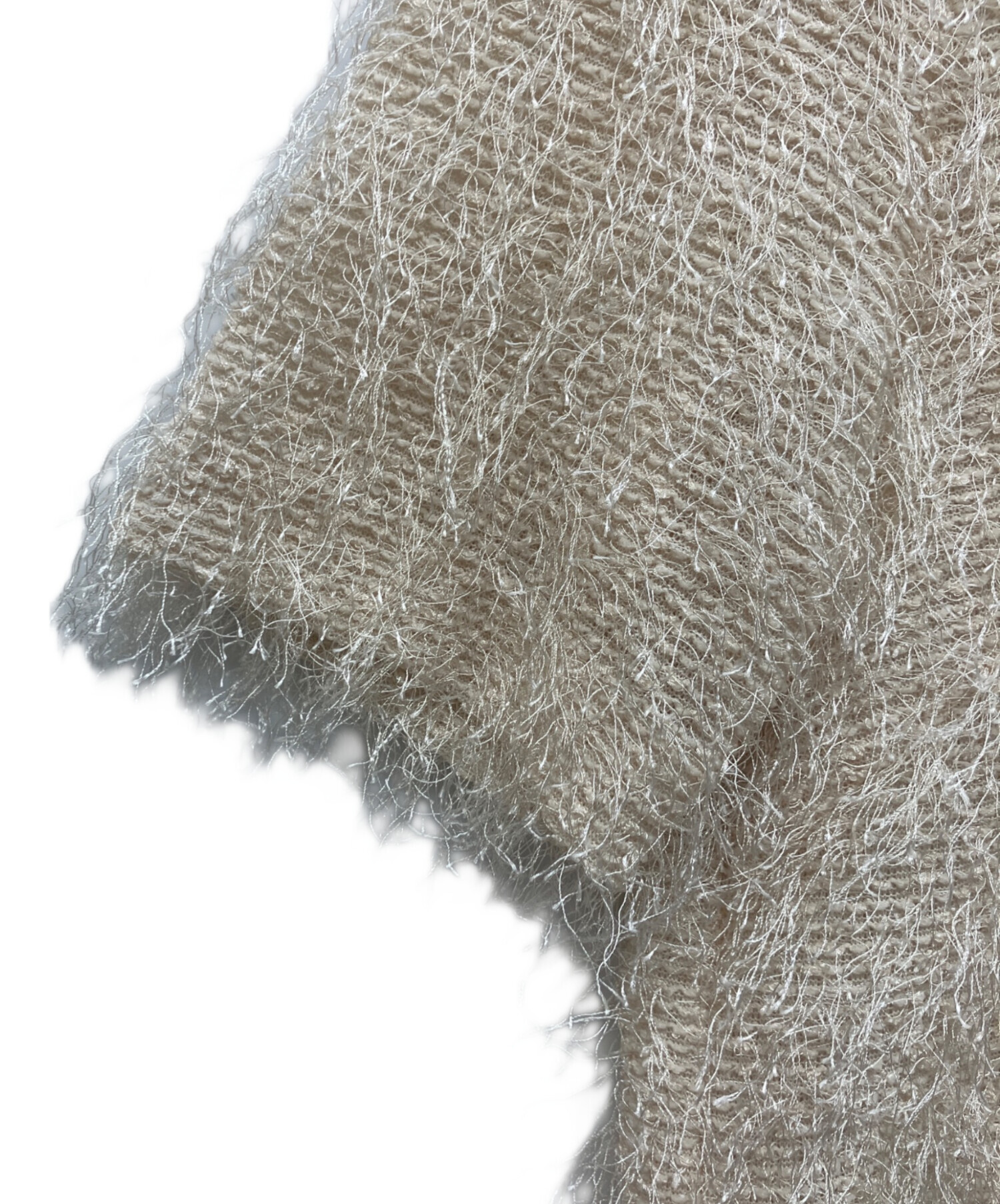 美品 23AW Diagram ダイアグラム グレースコンチネンタル パールフリンジニットトップ 0323343201 サイズ36 キナリ レディース 古着 中古 USED 中古・古着通販】Diagram GRACE CONTINENTAL (ダイアグラム グレース