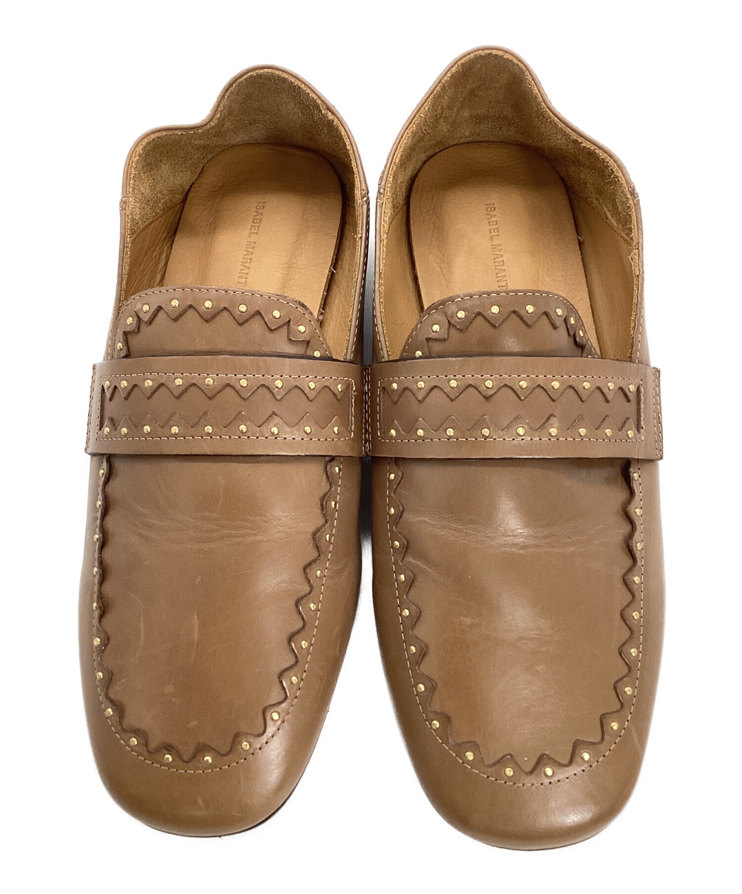 中古・古着通販】ISABEL MARANT (イザベルマラン) STUDDED LOAFER 