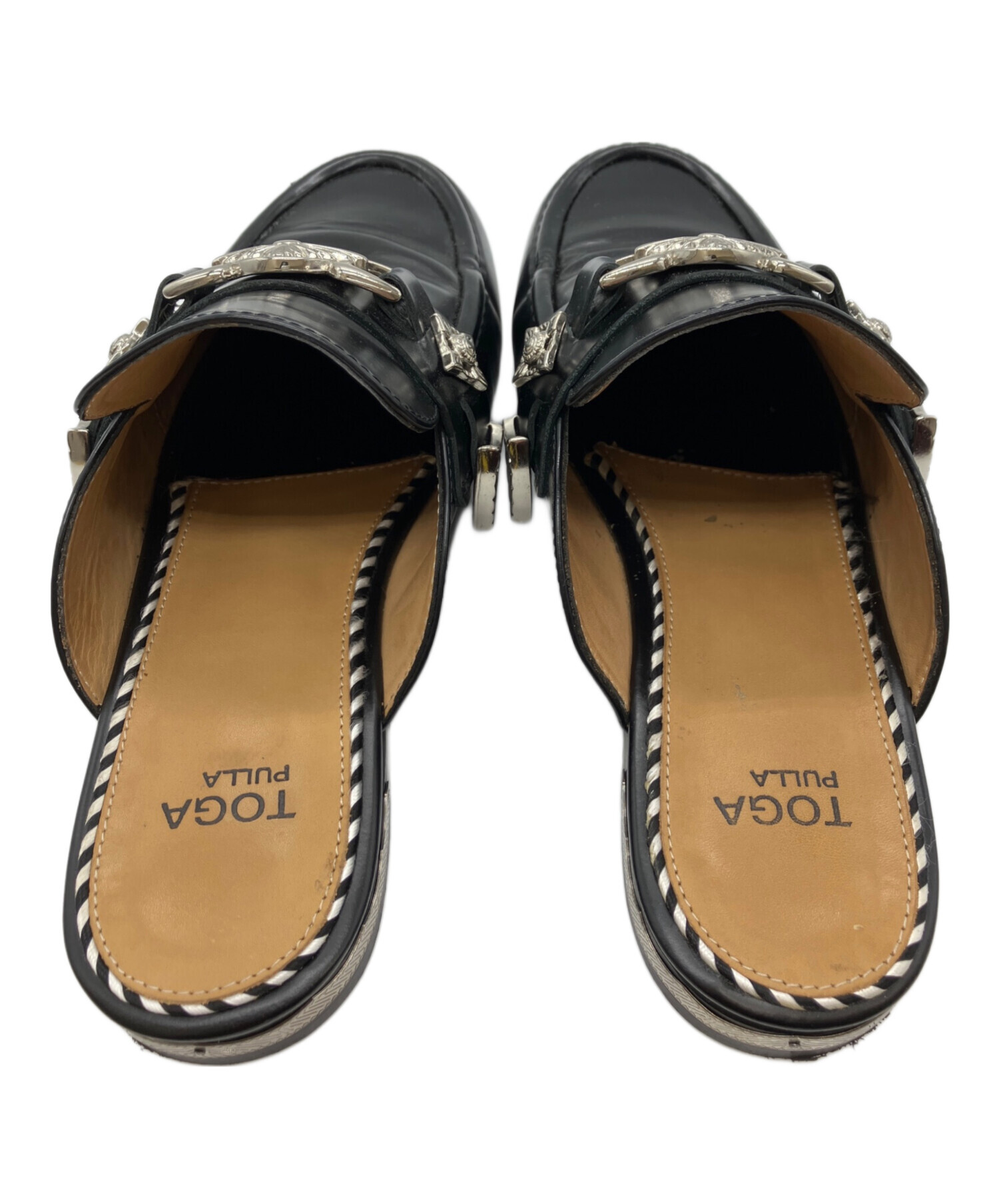 中古・古着通販】TOGA PULLA (トーガ プルラ) METAL ミュール