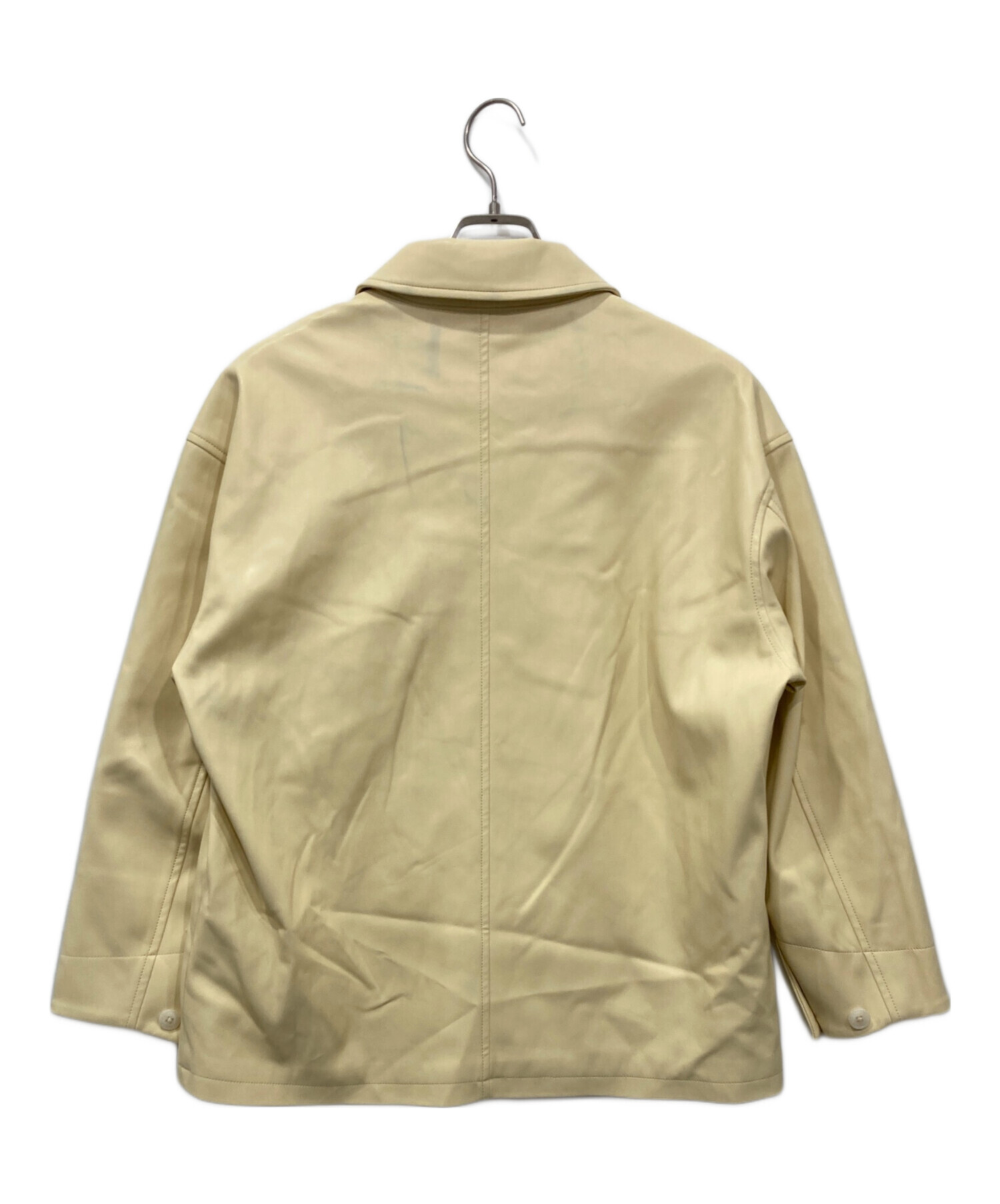 中古・古着通販】MACPHEE (マカフィー) レザーライク カバーオール