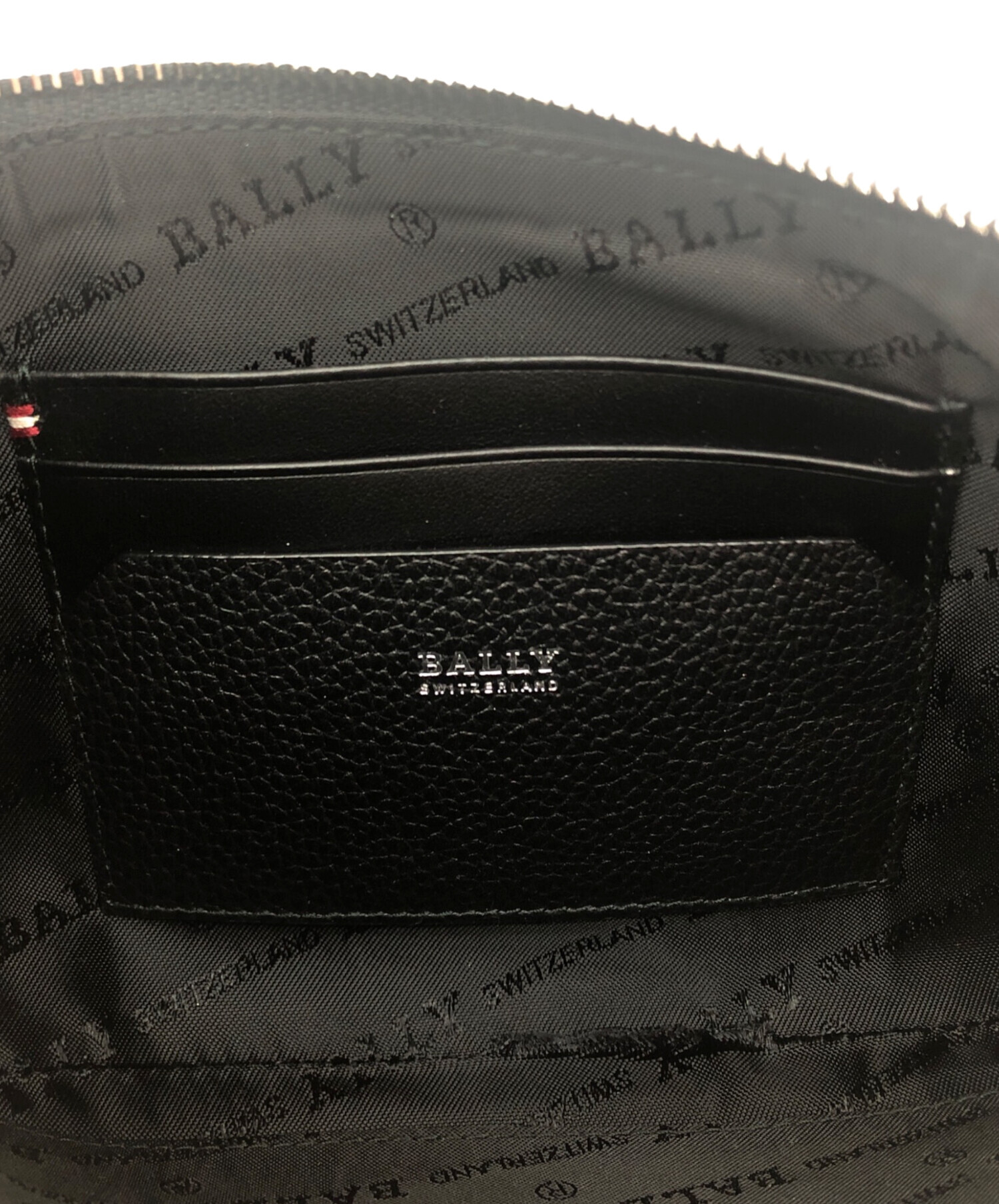 中古・古着通販】BALLY (バリー) レザーマルチケース ブラック 