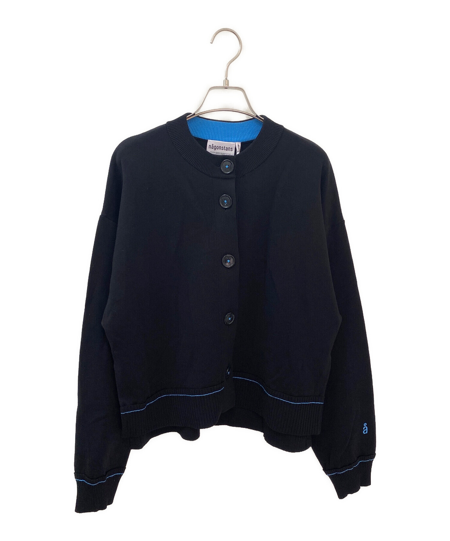 中古・古着通販】nagonstans (ナゴンスタンス) slit cardigan 中古・古着通販】nagonstans (ナゴンスタンス) slit cardigan