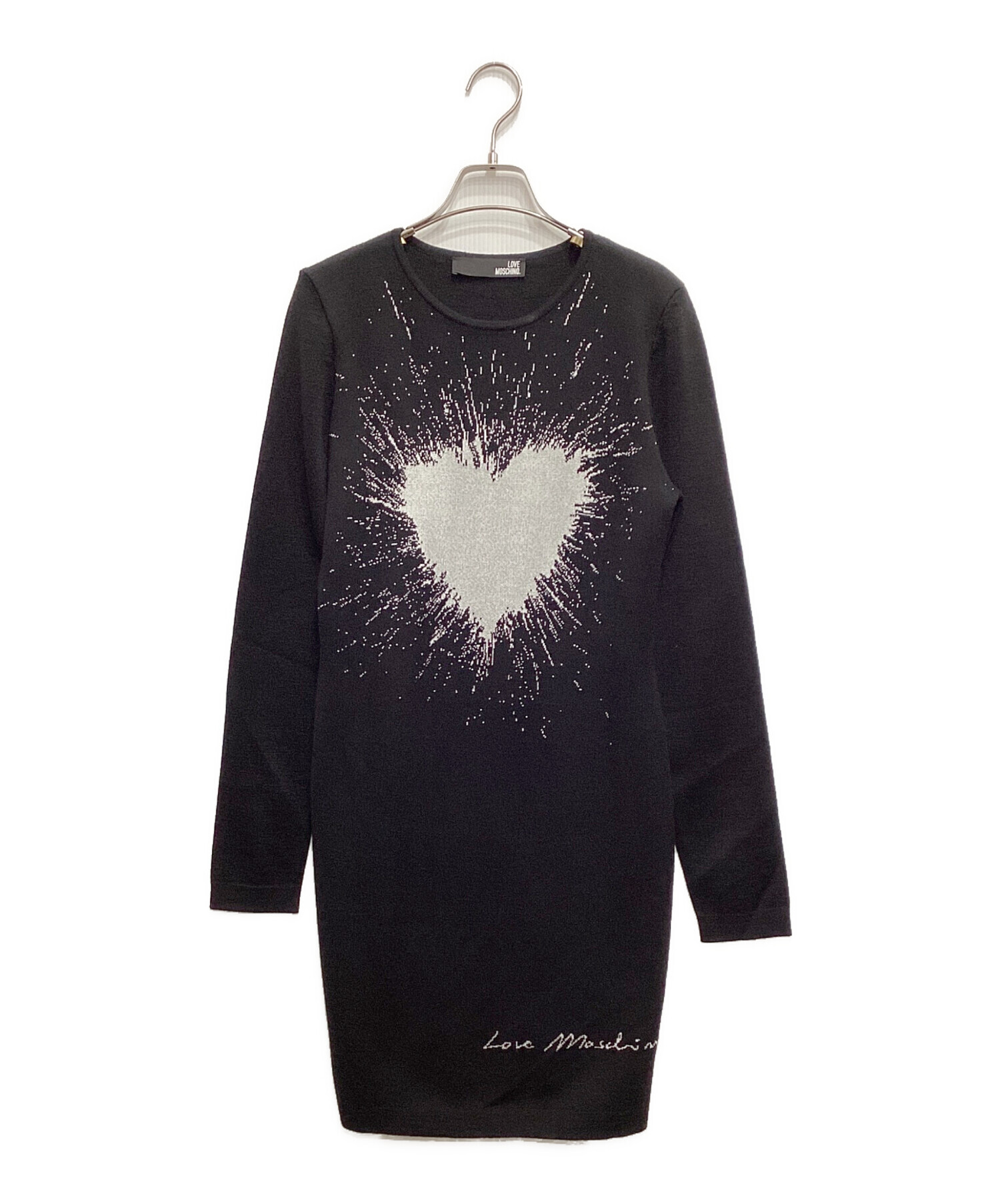 中古・古着通販】LOVE MOSCHINO (ラブモスキーノ) インターシャニット