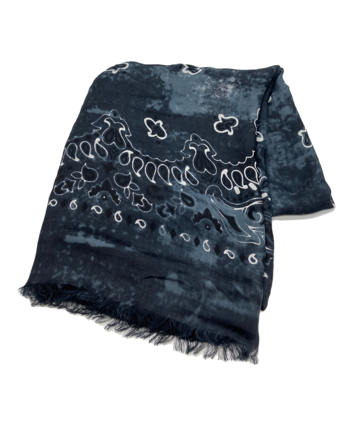 中古・古着通販】destin (デスティン) ハンドプリントバンダナストール