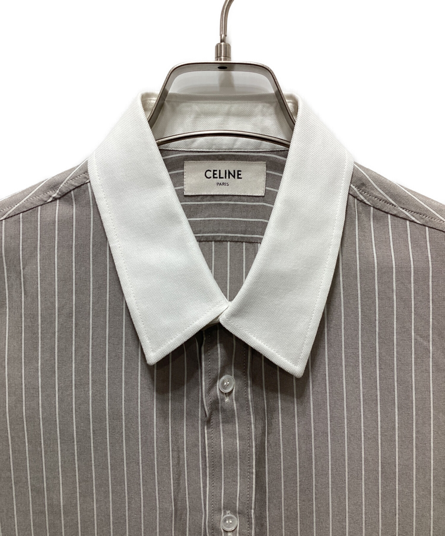 中古・古着通販】CELINE (セリーヌ) カーナビールーズシルクストライプ