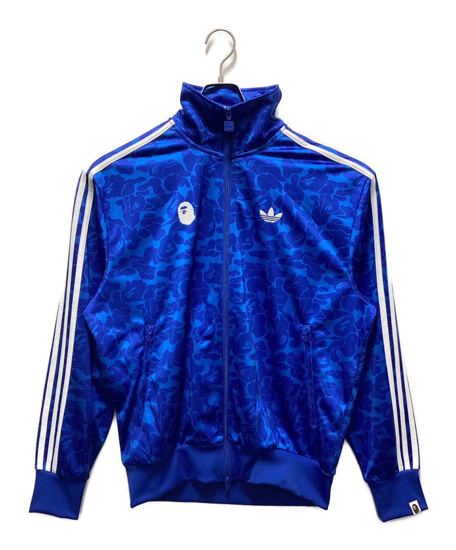 A BATHNG APE x  トラックジャケットサイズM 中古・古着通販】adidas (アディダス) A BATHING APE (アベイシング