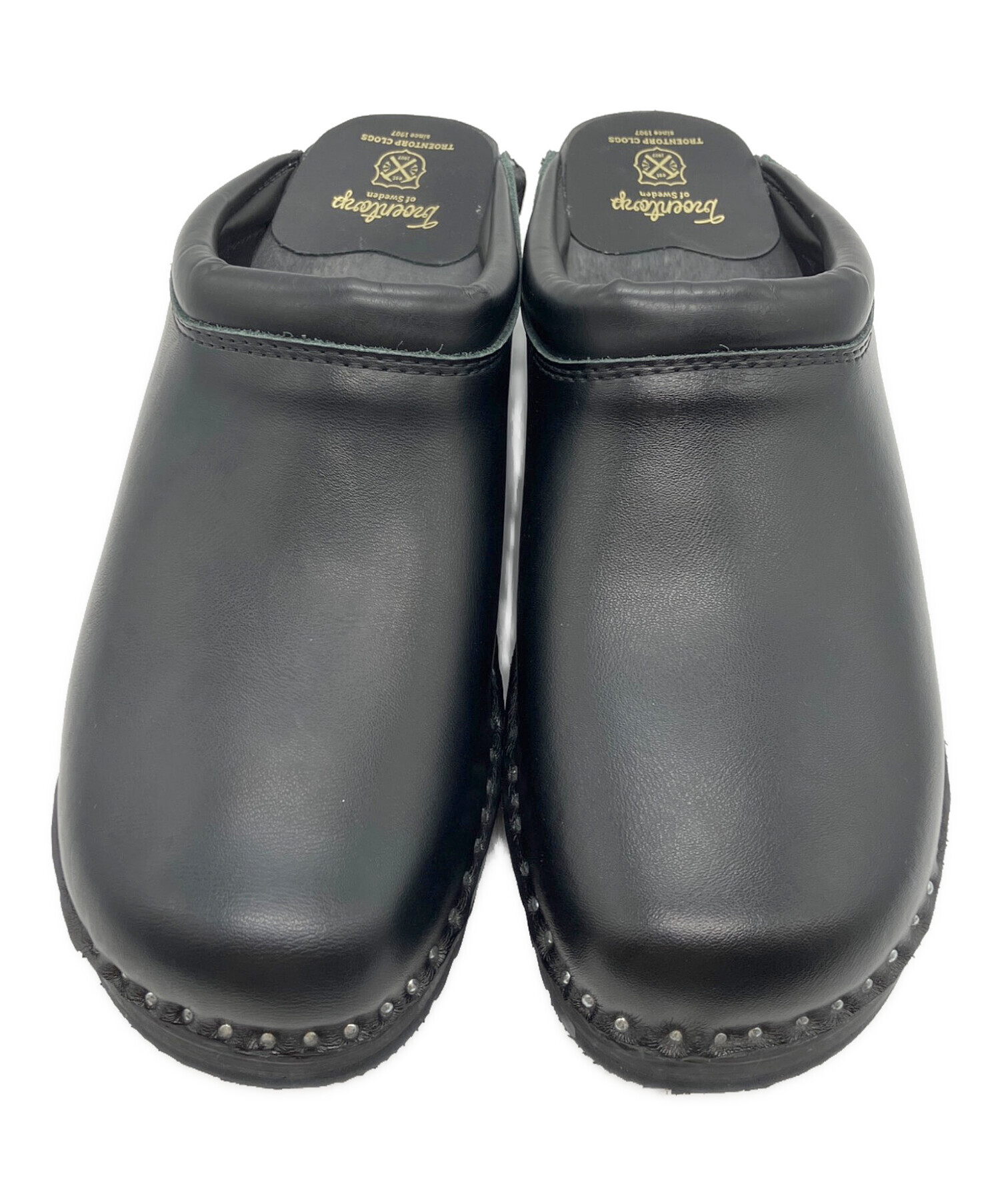【美品】TROENTORP トロエントープ サボ　EU38 中古・古着通販】TROENTORP (トロエントープ) スムースレザーサボ