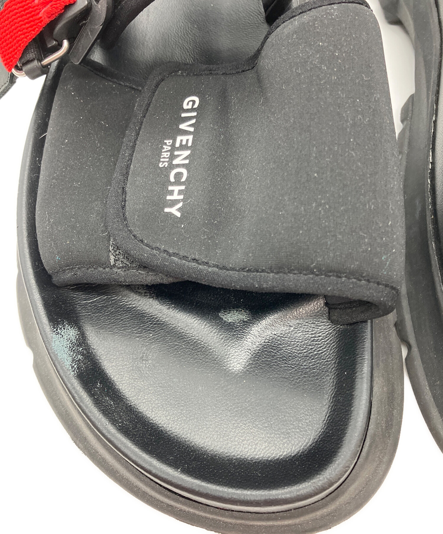 中古・古着通販】GIVENCHY (ジバンシィ) サンダル ブラック サイズ:42