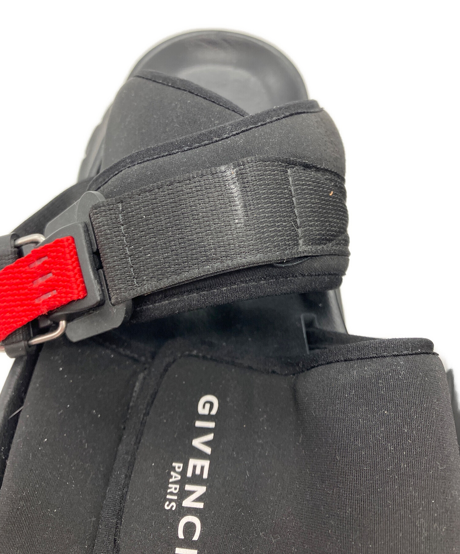 中古・古着通販】GIVENCHY (ジバンシィ) サンダル ブラック サイズ:42