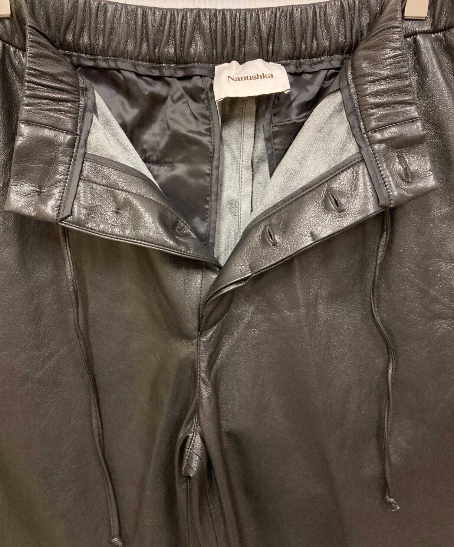 中古・古着通販】nanushka (ナヌーシュカ) フェイクレザーイージー