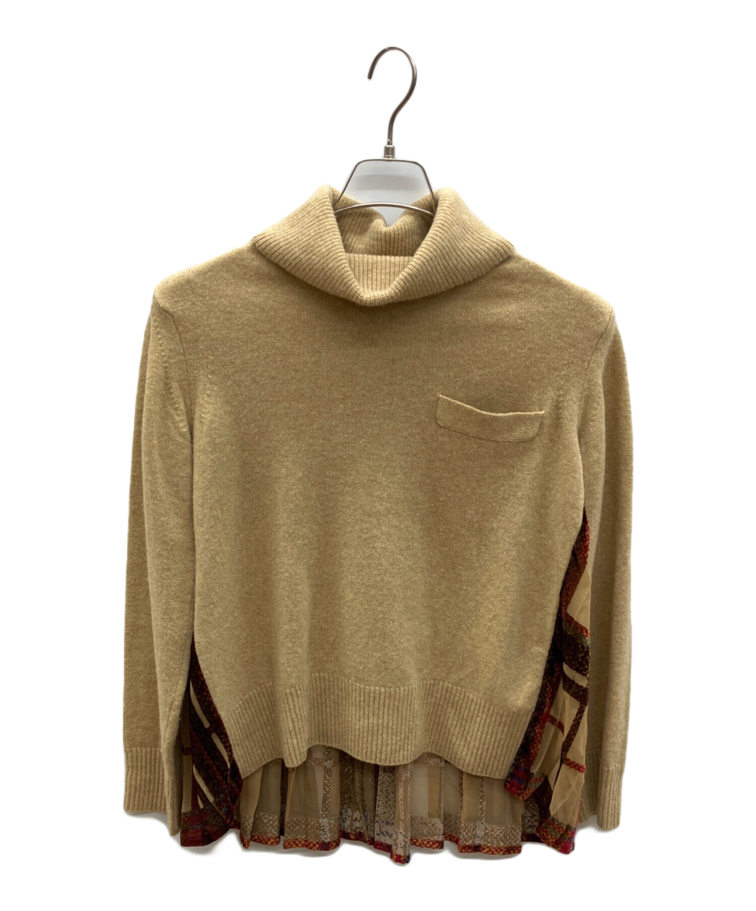 【最終価格】美品sacai サカイ バックサテン フリルドッキング ニット IMG_E0272-thumb-600xauto-