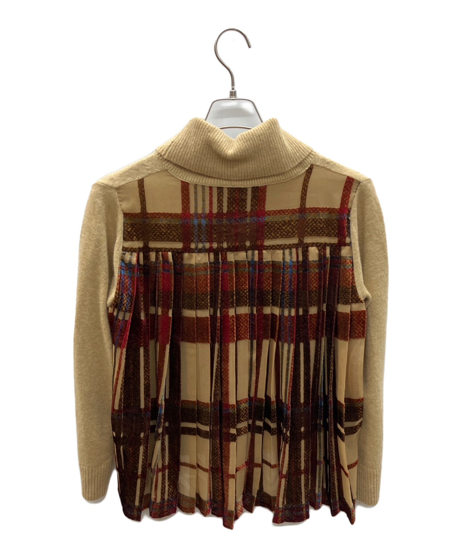 中古・古着通販】sacai (サカイ) バックフレアタートルネックニット