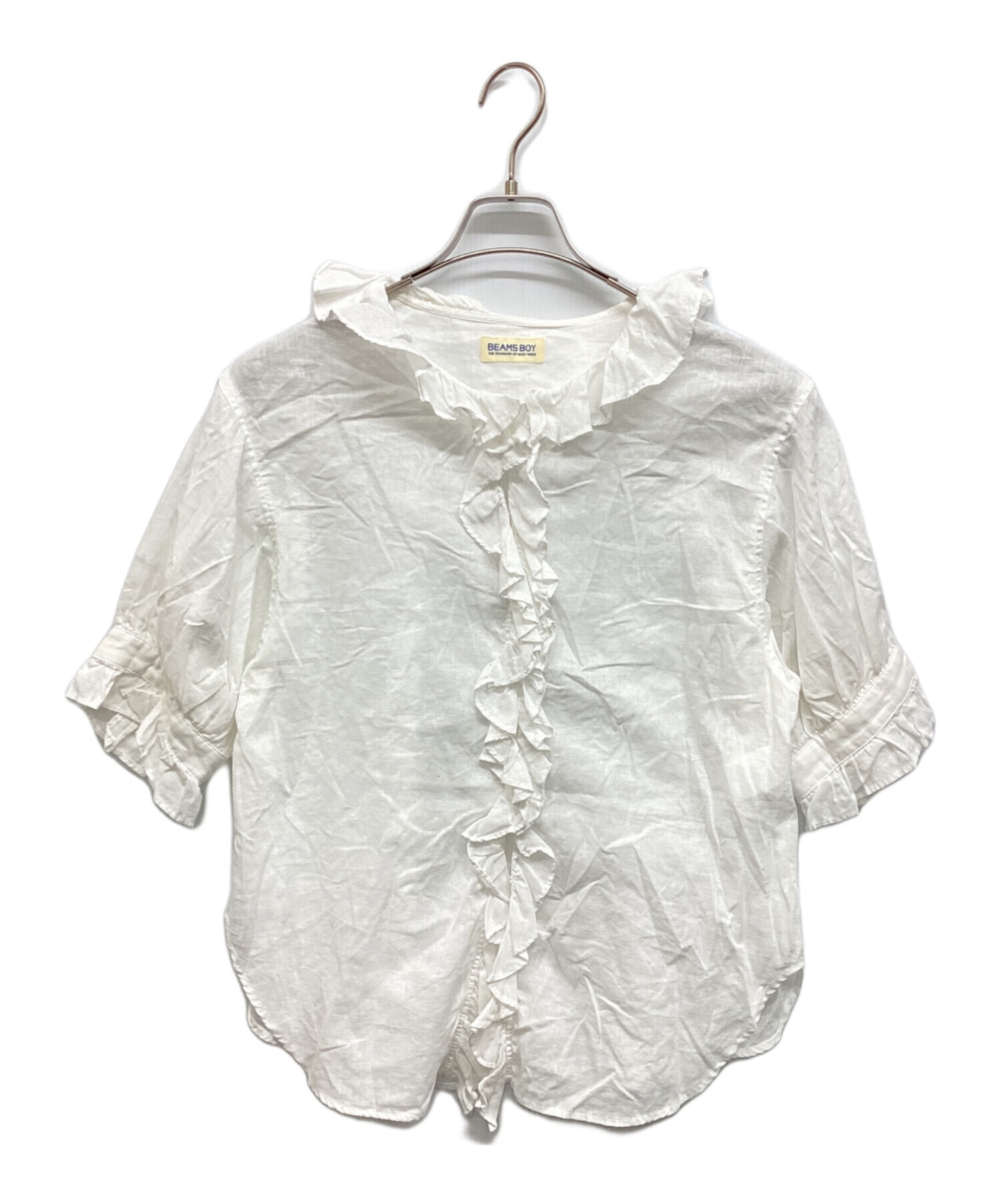 中古・古着通販】BEAMS BOY (ビームスボーイ) コットンリネン フリル