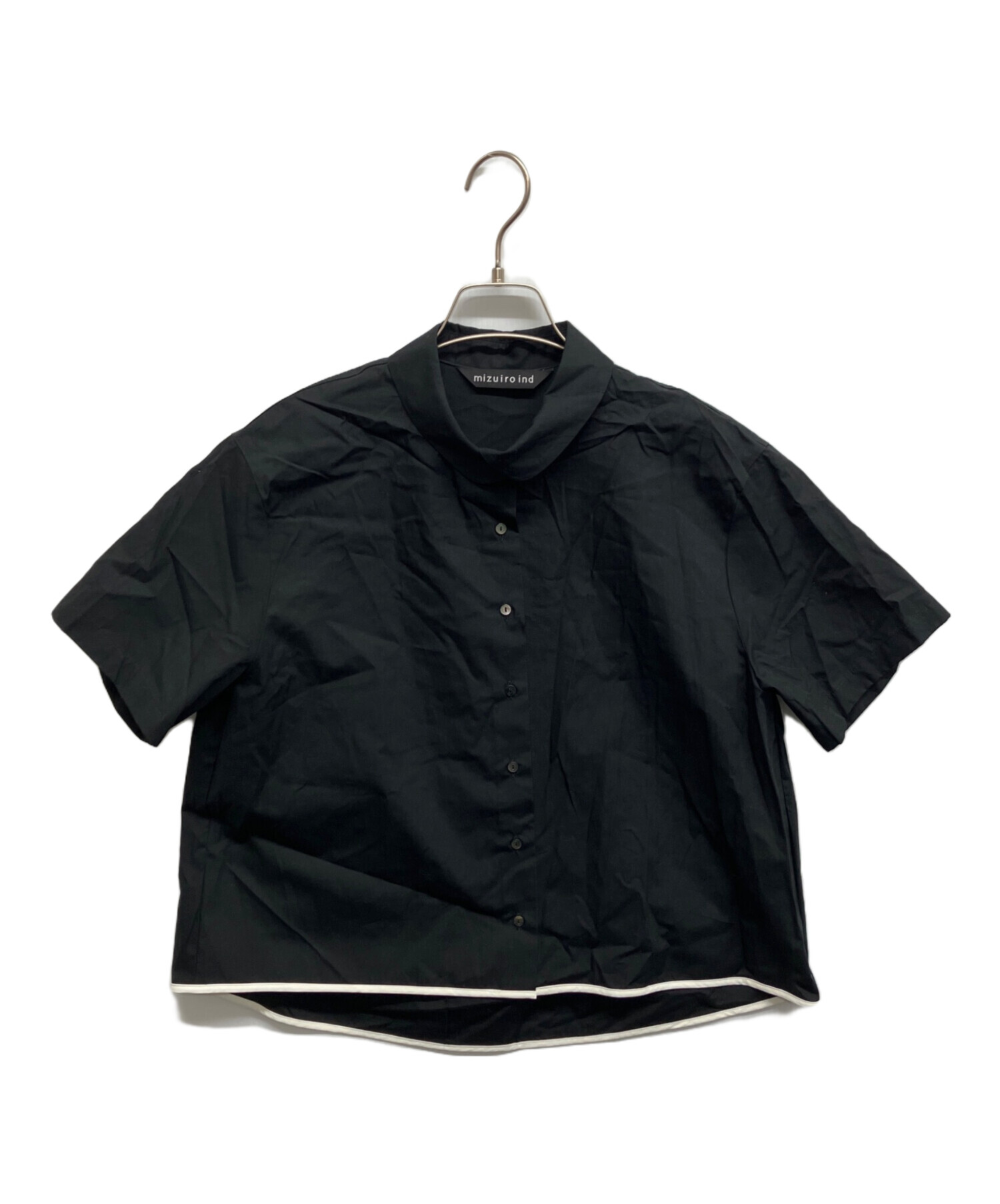 中古・古着通販】mizuiro-ind (ミズイロインド) ラウンドカラーバイ 