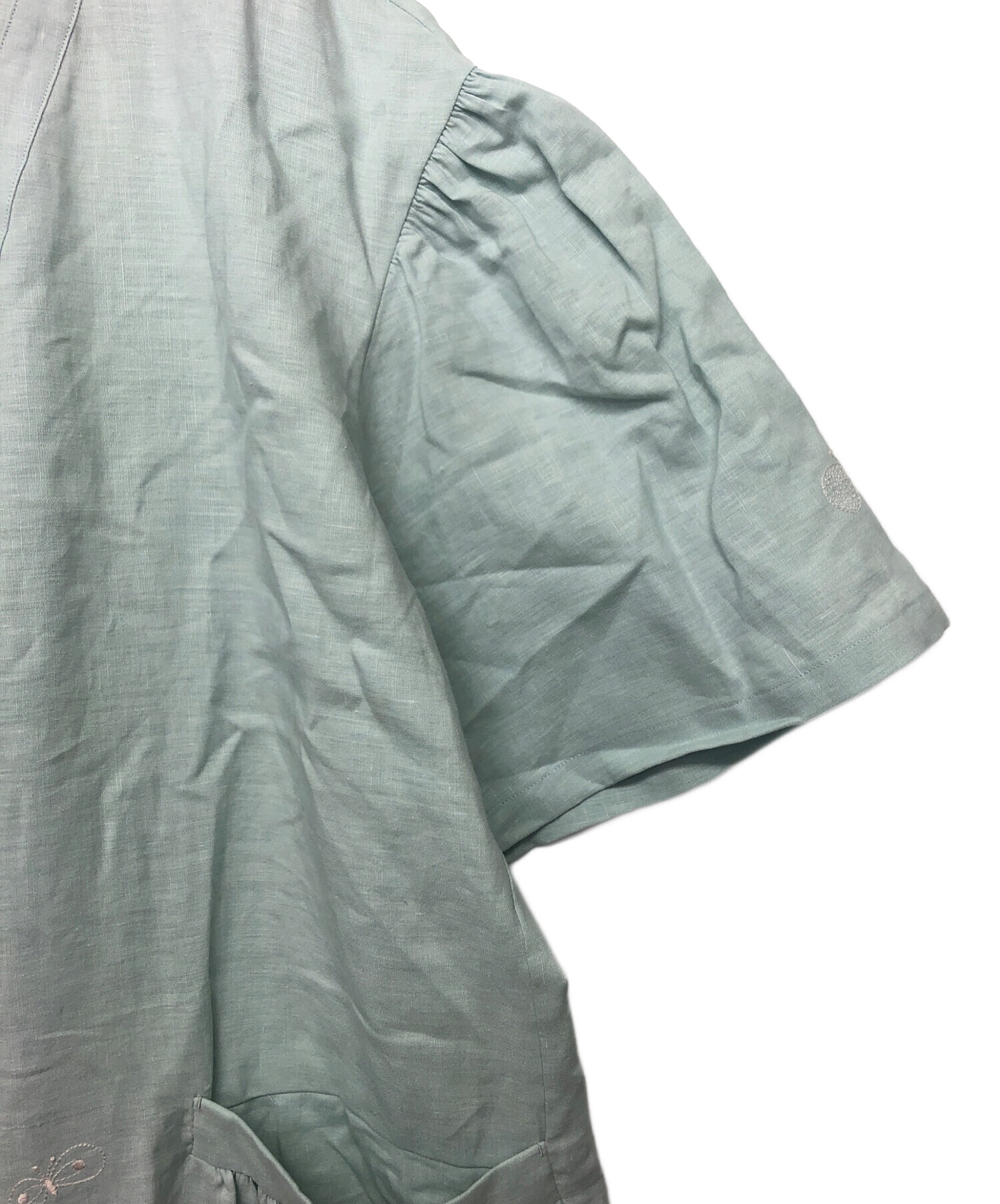 【未着用】ミナペルホネン ワンピース 中古・古着通販】mina perhonen (ミナ ペルホネン) ワンピース ライト