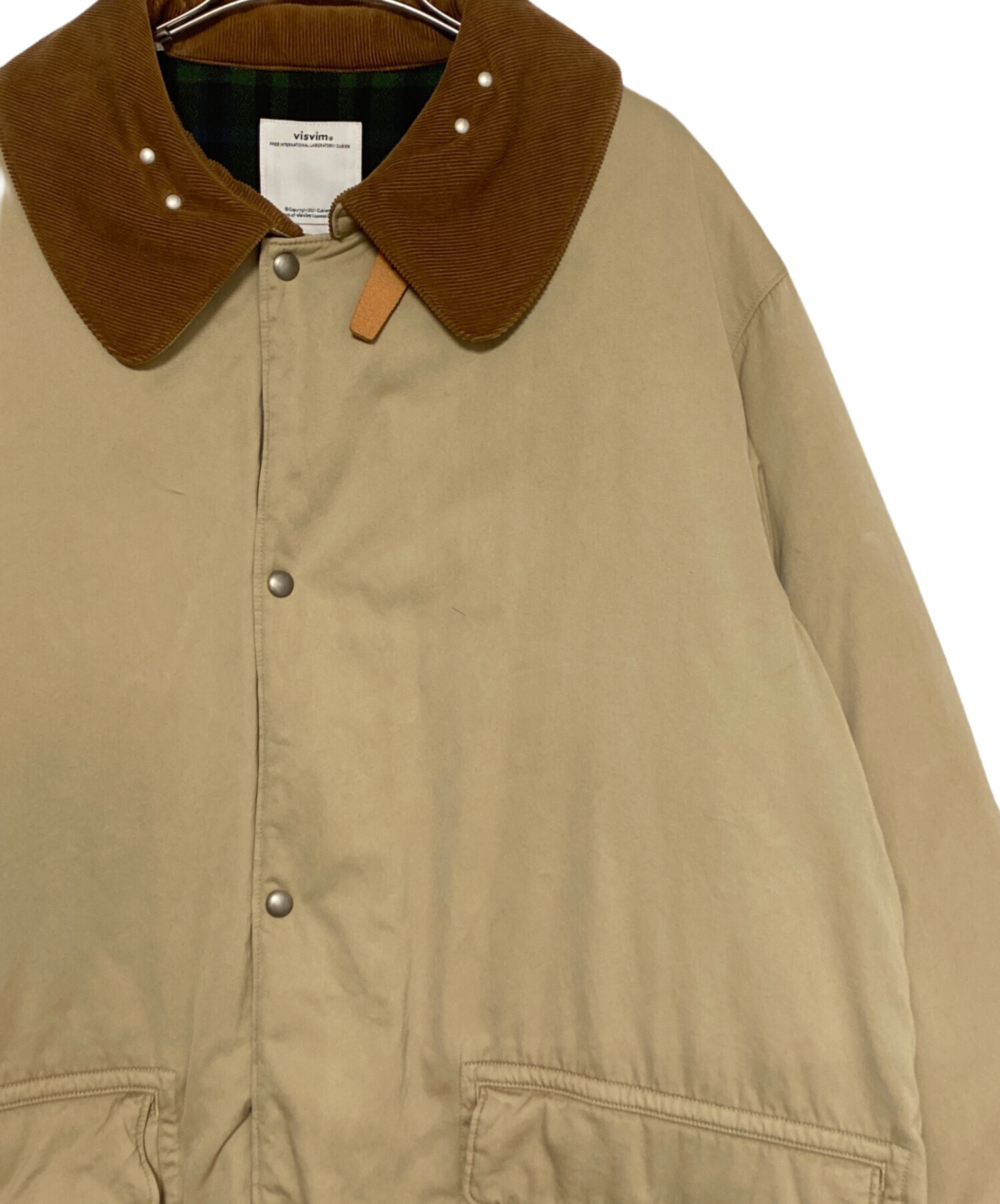 中古・古着通販】VISVIM (ビズビム) BLACK KITE COAT ベージュ