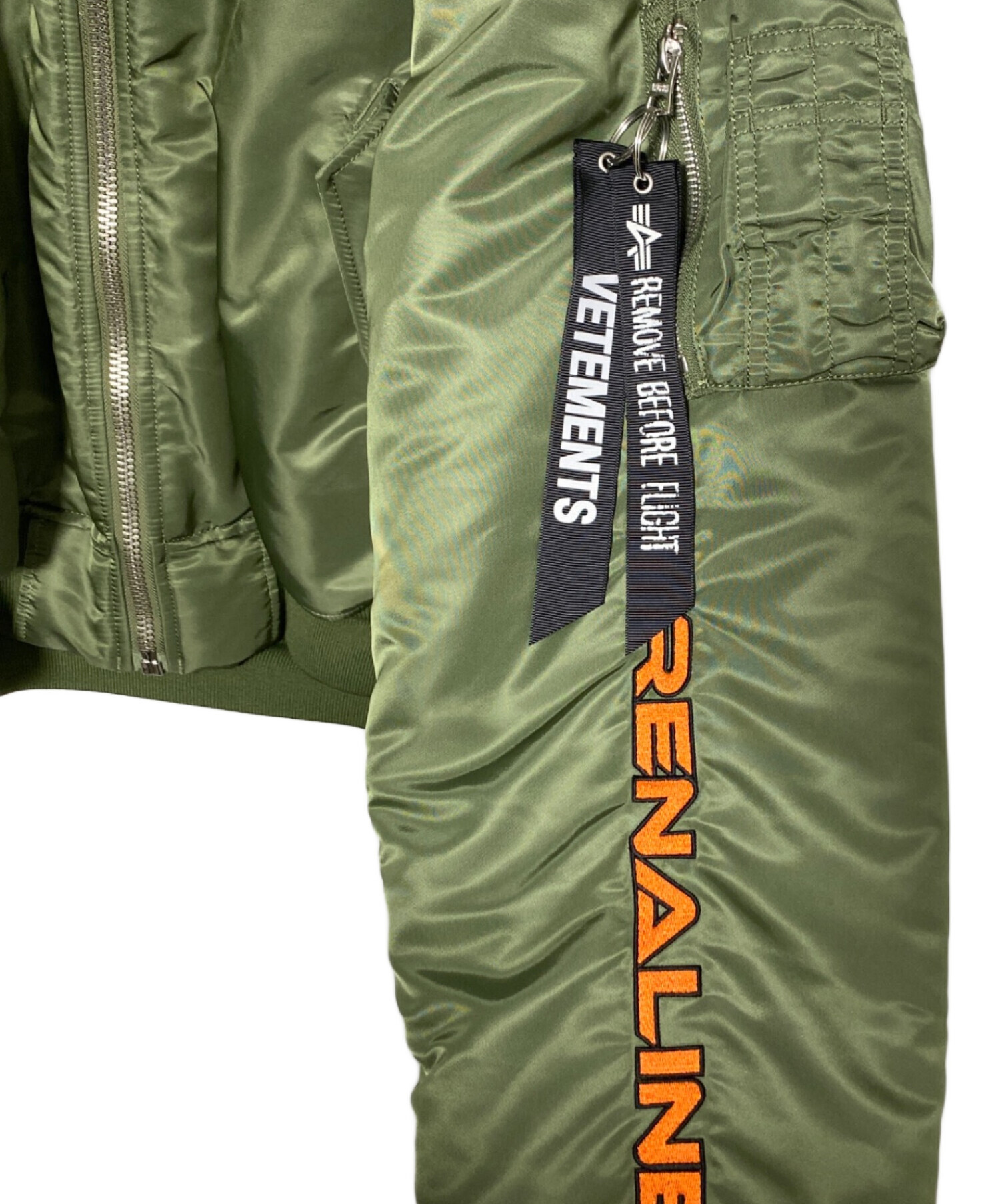 中古・古着通販】VETEMENTS (ヴェトモン) ALPHA (アルファ) 21AW MA-1