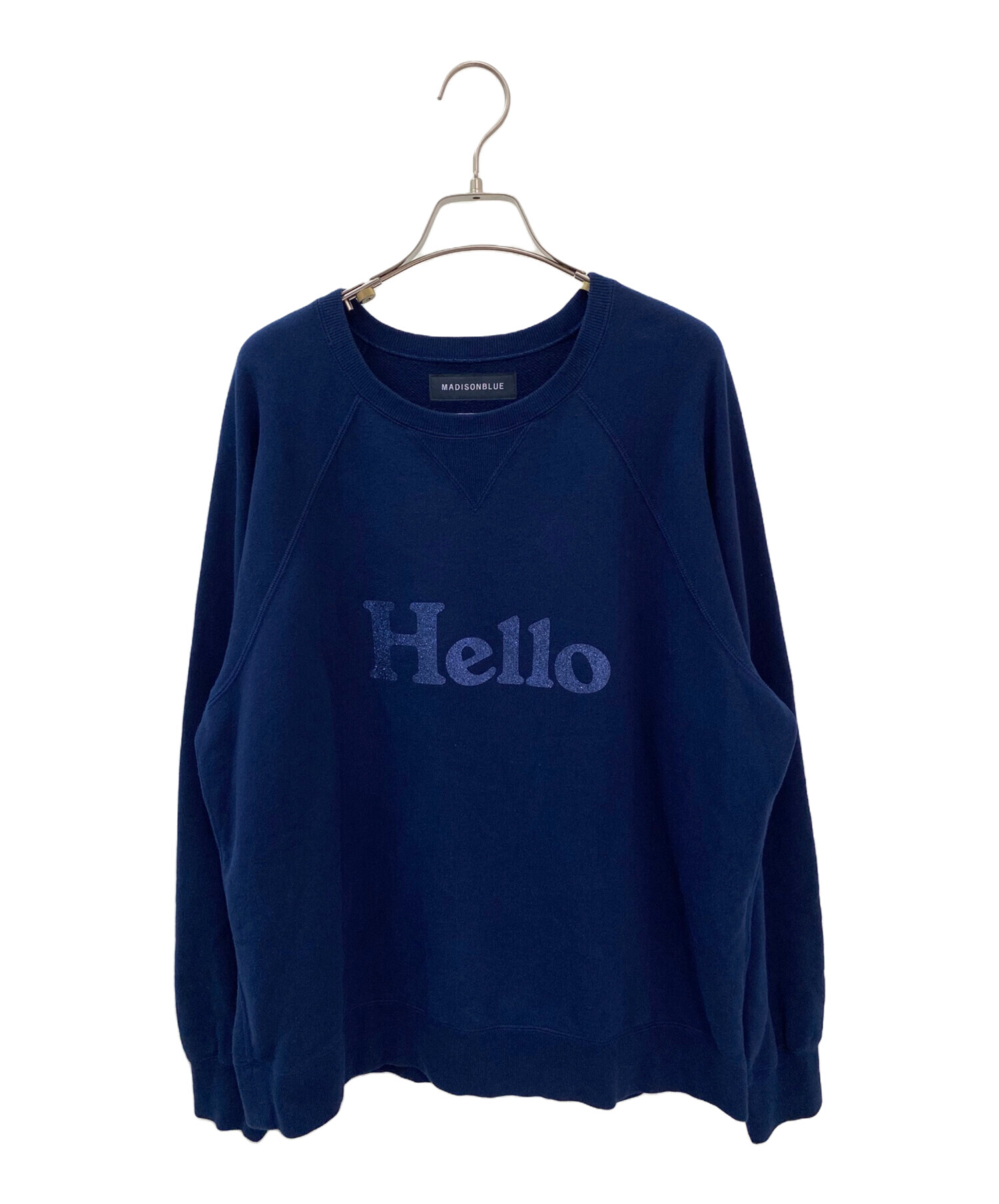 中古・古着通販】MADISON BLUE (マディソンブルー) HELLO SWEAT L/S 