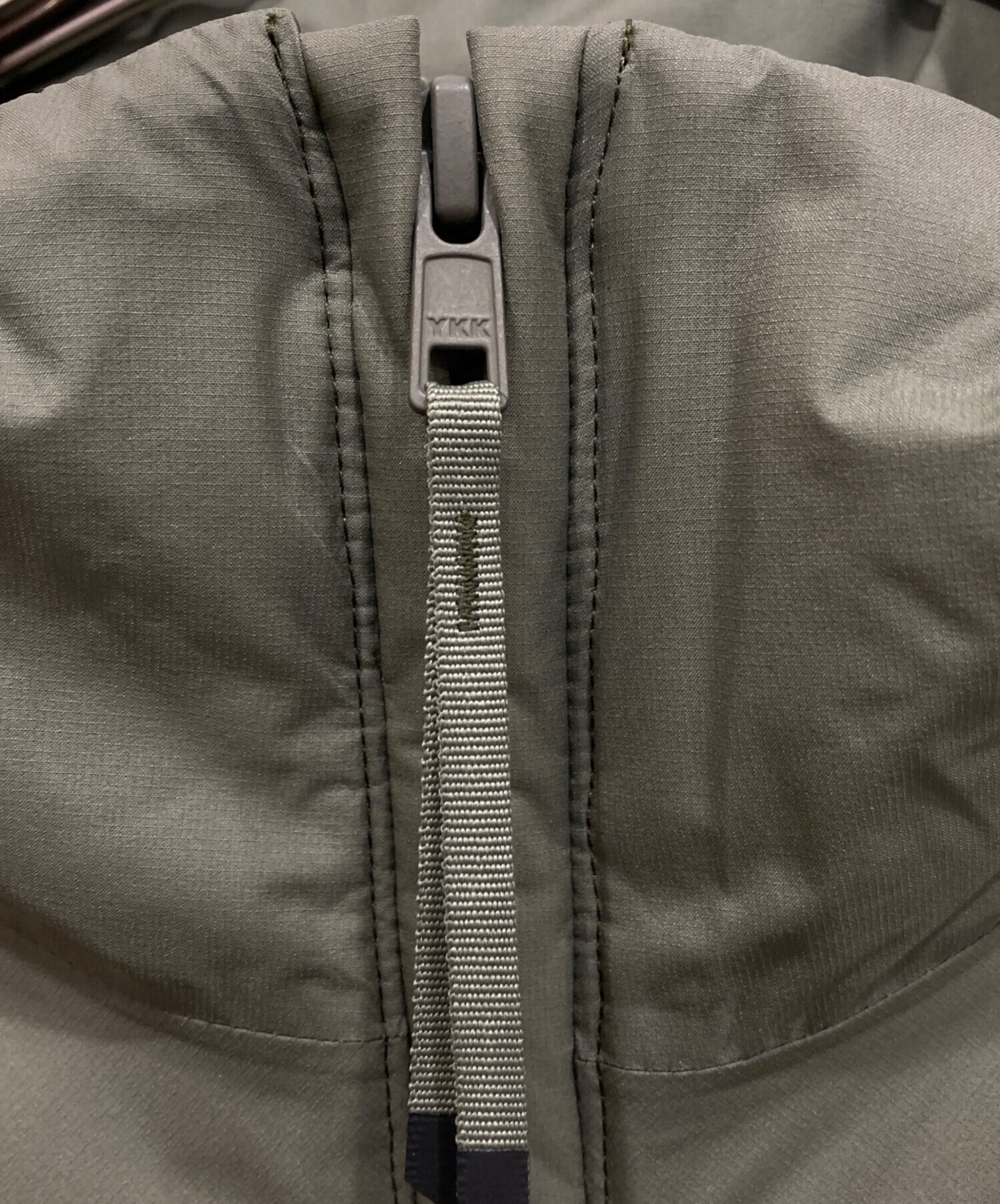 HYKE ハイク ベスト ジレ ミリタリー ナイロン MA-1 HYKE ハイク MILITARY VEST ミリタリー ベスト ネイビー トップス