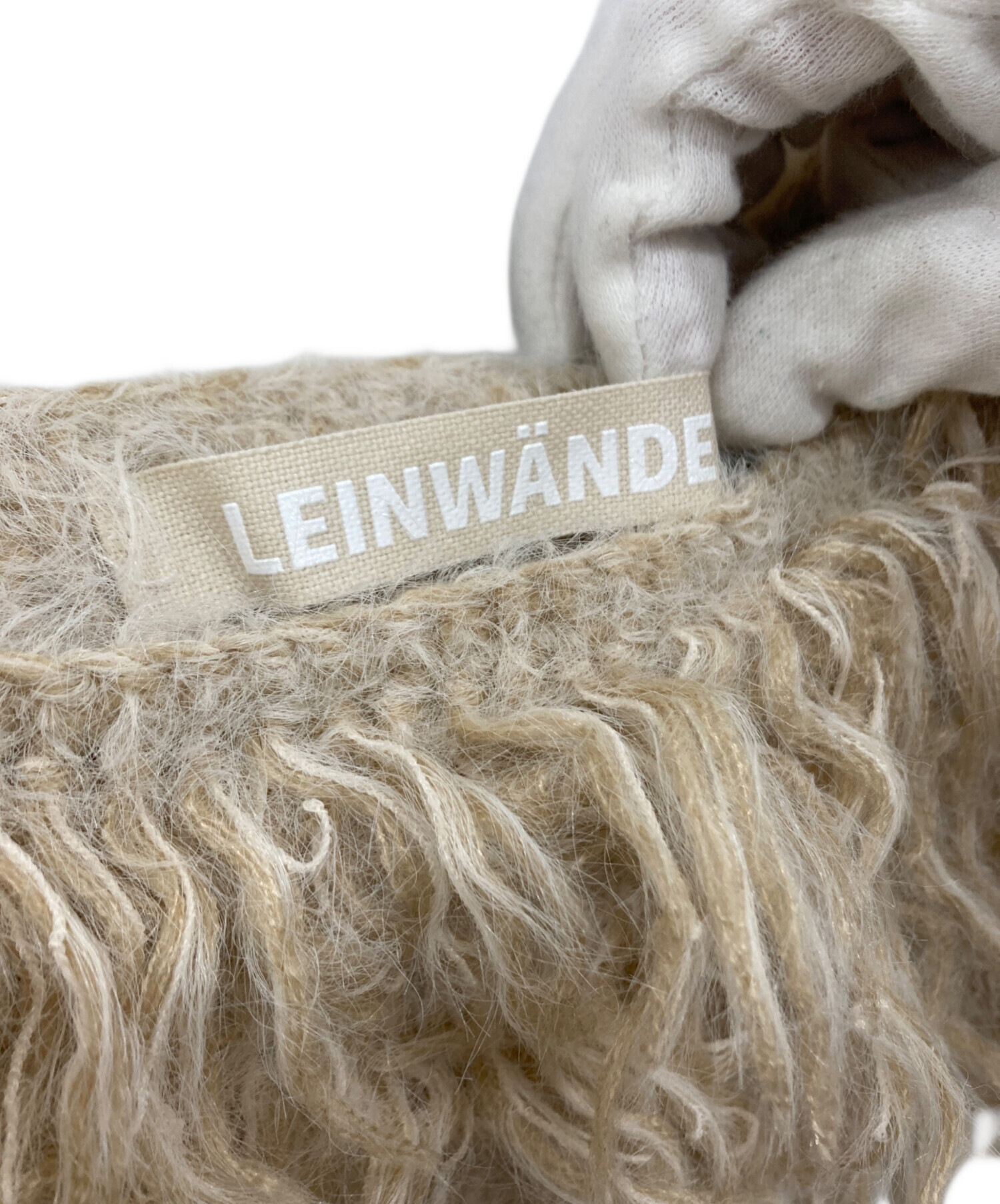 leinwande ラインヴァンド　パッチワーク　フリンジ　ビスチェ　着回し抜群 スタッフの購入品紹介！】LEINWANDE(ラインヴァンド) / Fringe Knit