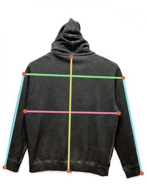 中古・古着通販】BURBERRY (バーバリー) TBロゴジップパーカー グレー