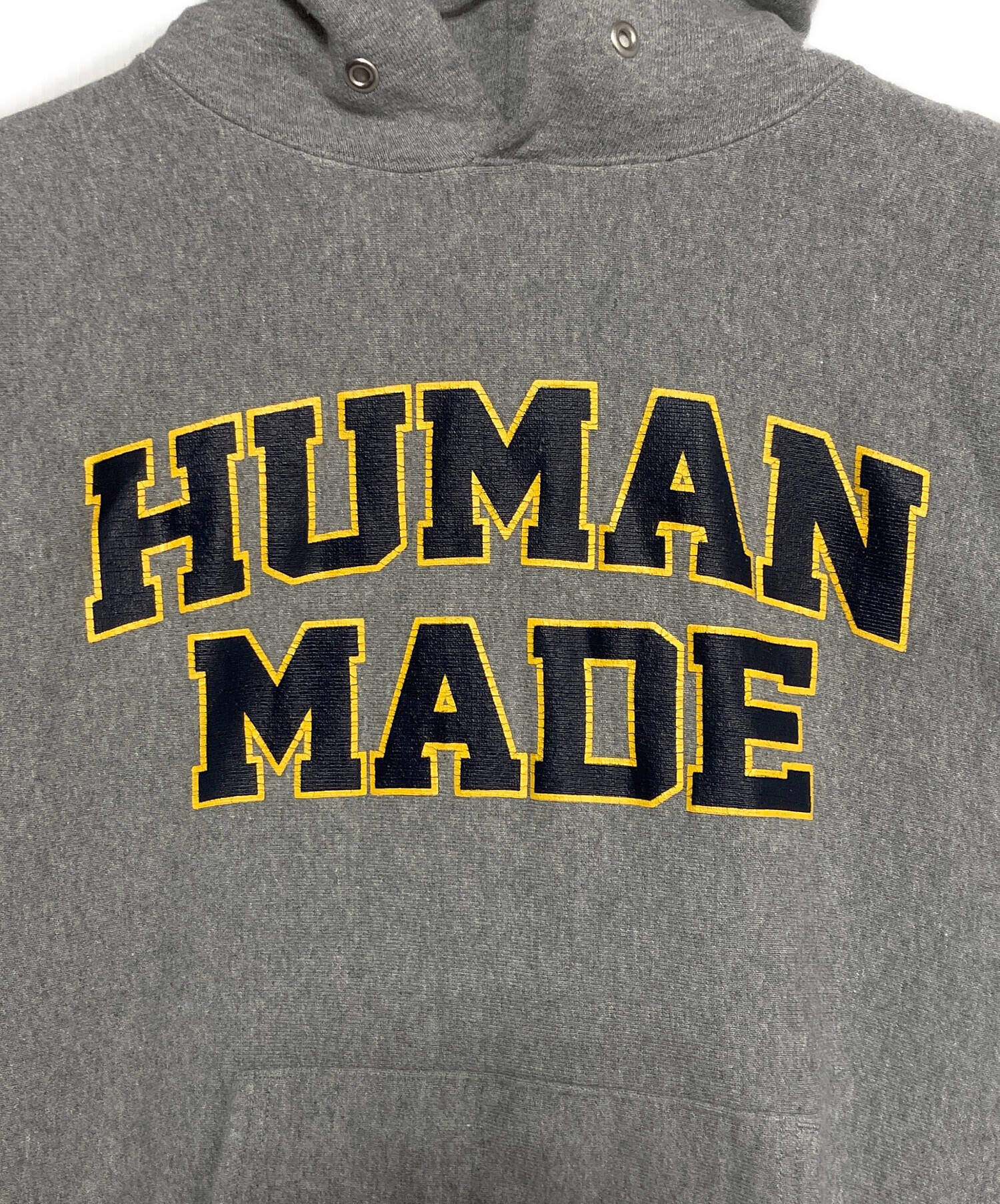 中古・古着通販】HUMAN MADE (ヒューマンメイド) PIZZA HOODIE グレー