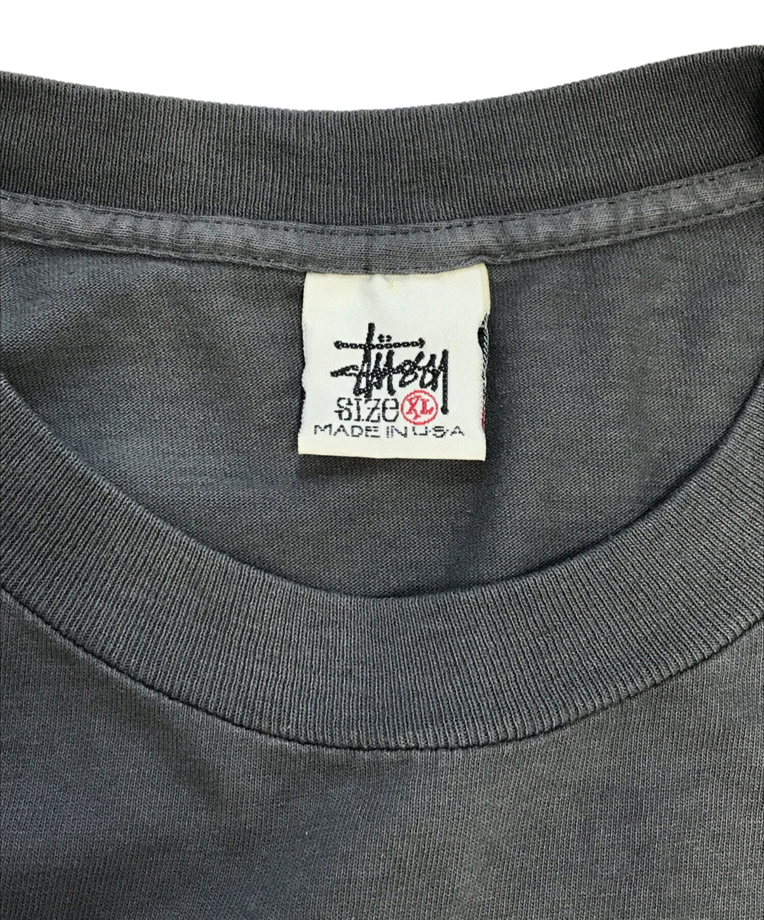 中古・古着通販】stussy (ステューシー) クラウンロゴロングスリーブT 