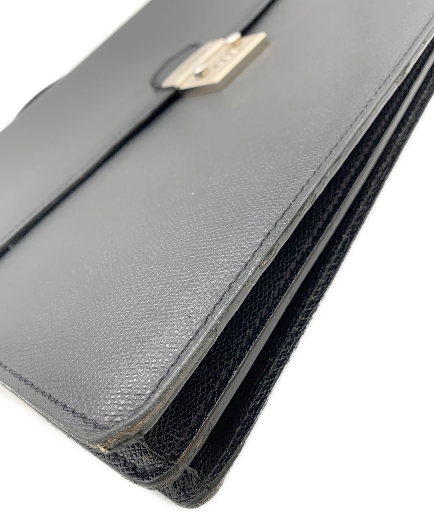中古・古着通販】JIL SANDER (ジルサンダー) ビジネスバッグ ブラック 中古・古着通販】JIL SANDER (ジルサンダー) ビジネスバッグ ブラック