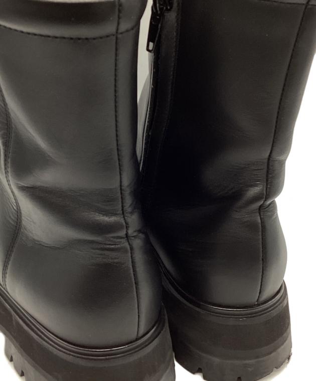 中古・古着通販】PELLICO (ペリーコ) サイドジップブーツ ブラック