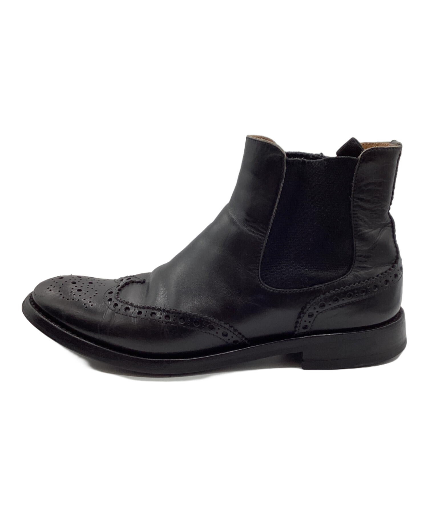 チャーチ Church's サイドゴアブーツ ケッツビー ウィングチップ 中古・古着通販】Church's (チャーチ) KETSBY ウィングチップ