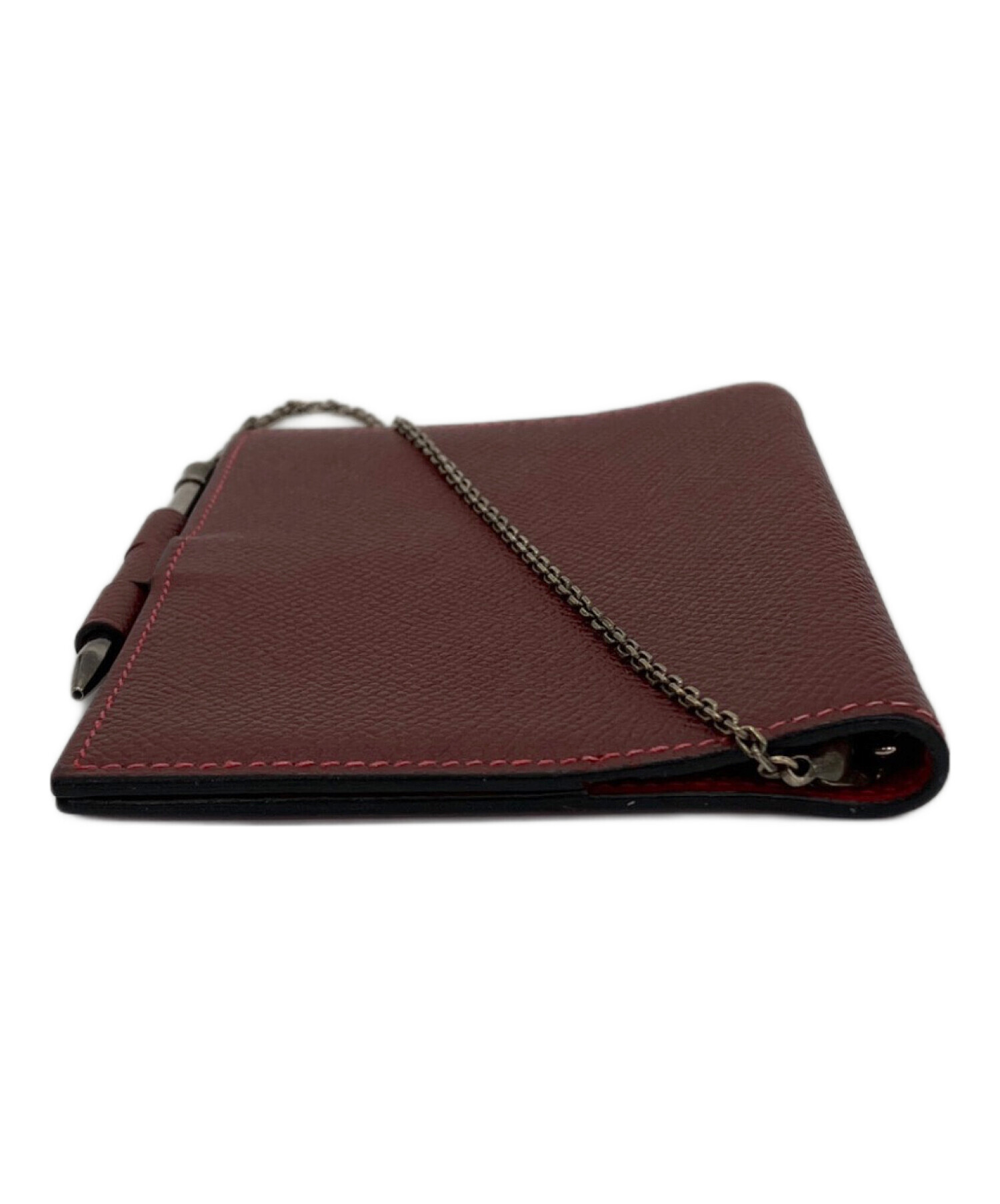 中古・古着通販】HERMES (エルメス) 手帳カバー レッド｜ブランド