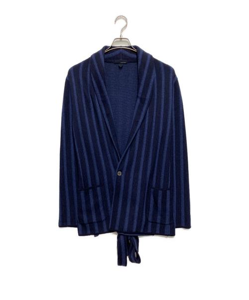 中古・古着通販】LARDINI (ラルディーニ) ニットジャケット ネイビー
