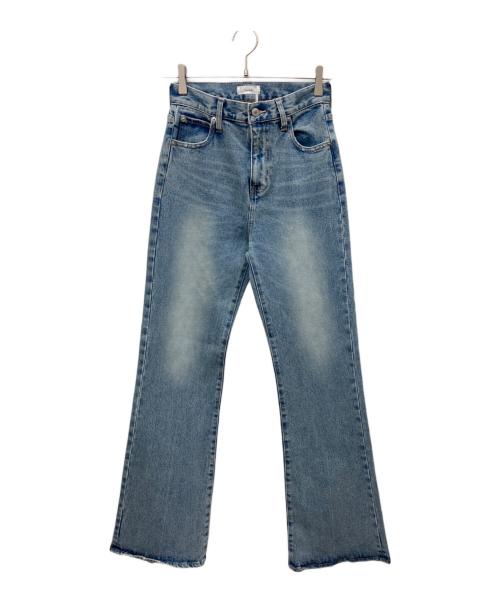 中古・古着通販】Darich (ダーリッチ) セミフレアデニムパンツ ブルー