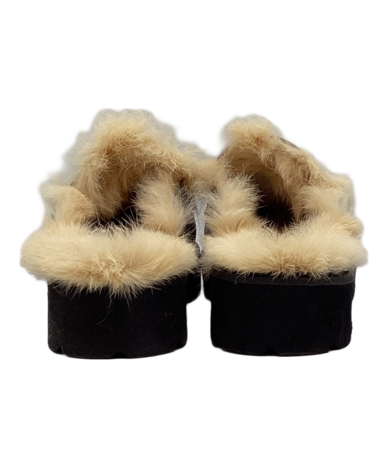 REMME/レメ レザー ファー付き ビットローファー　36サイズ REMME（レメ）の「REMME/レメ ファースリッポン ビットローファー