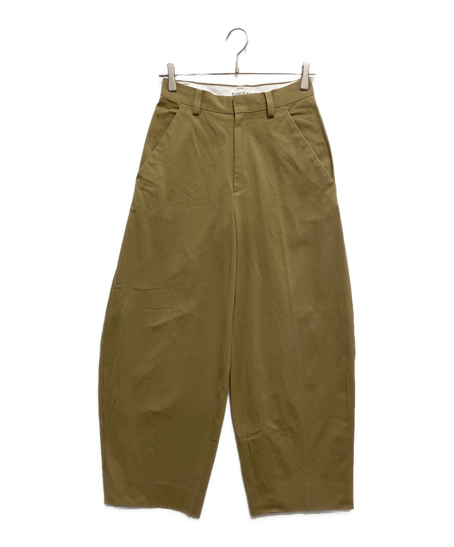 中古・古着通販】Plage (プラージュ) R'IAM WIDE チノパンツ カーキ