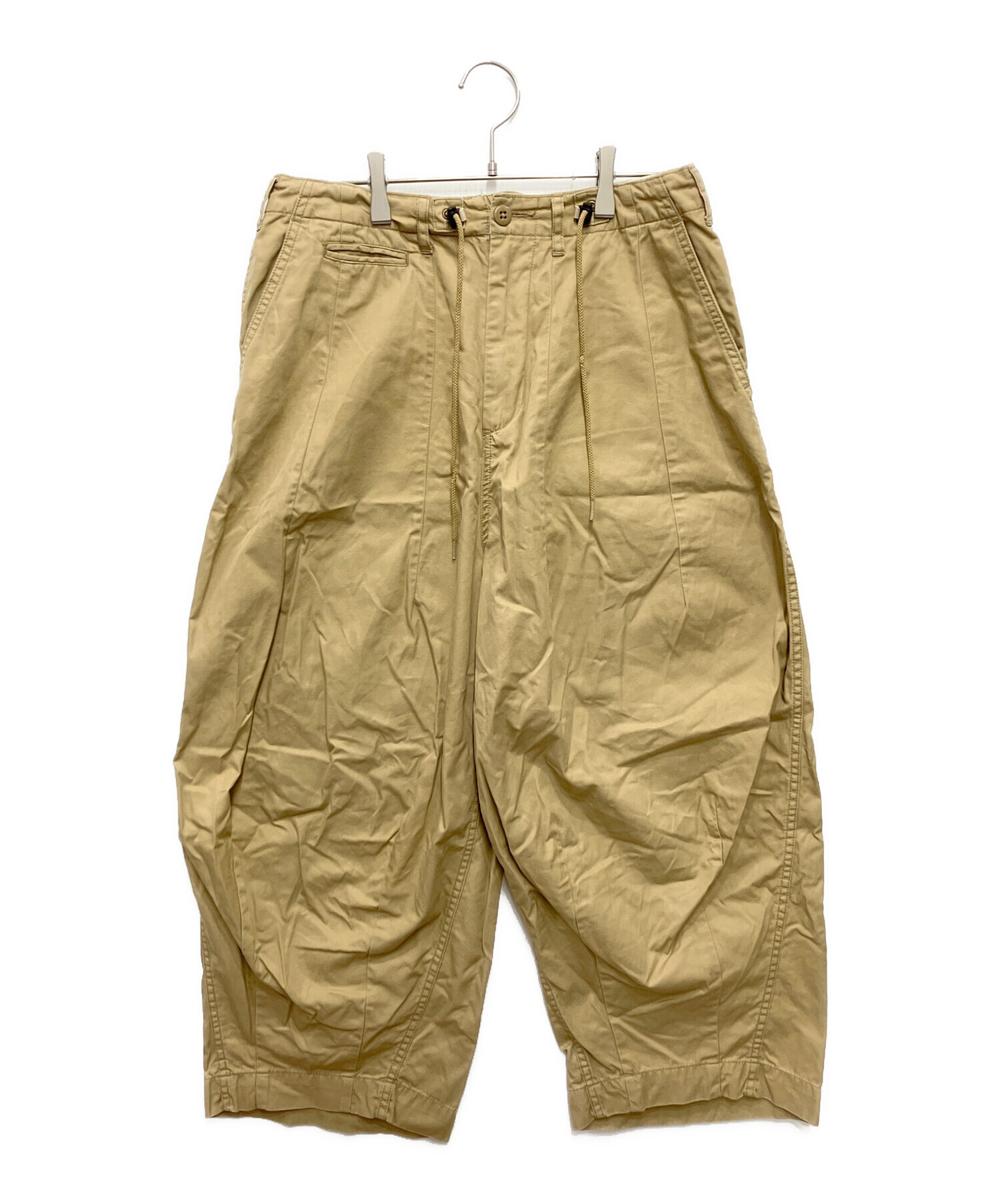 中古・古着通販】Needles (ニードルズ) ヒザデルパンツ ベージュ