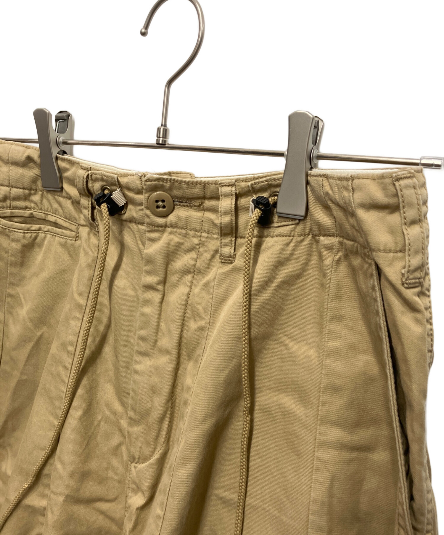 中古・古着通販】Needles (ニードルズ) ヒザデルパンツ ベージュ