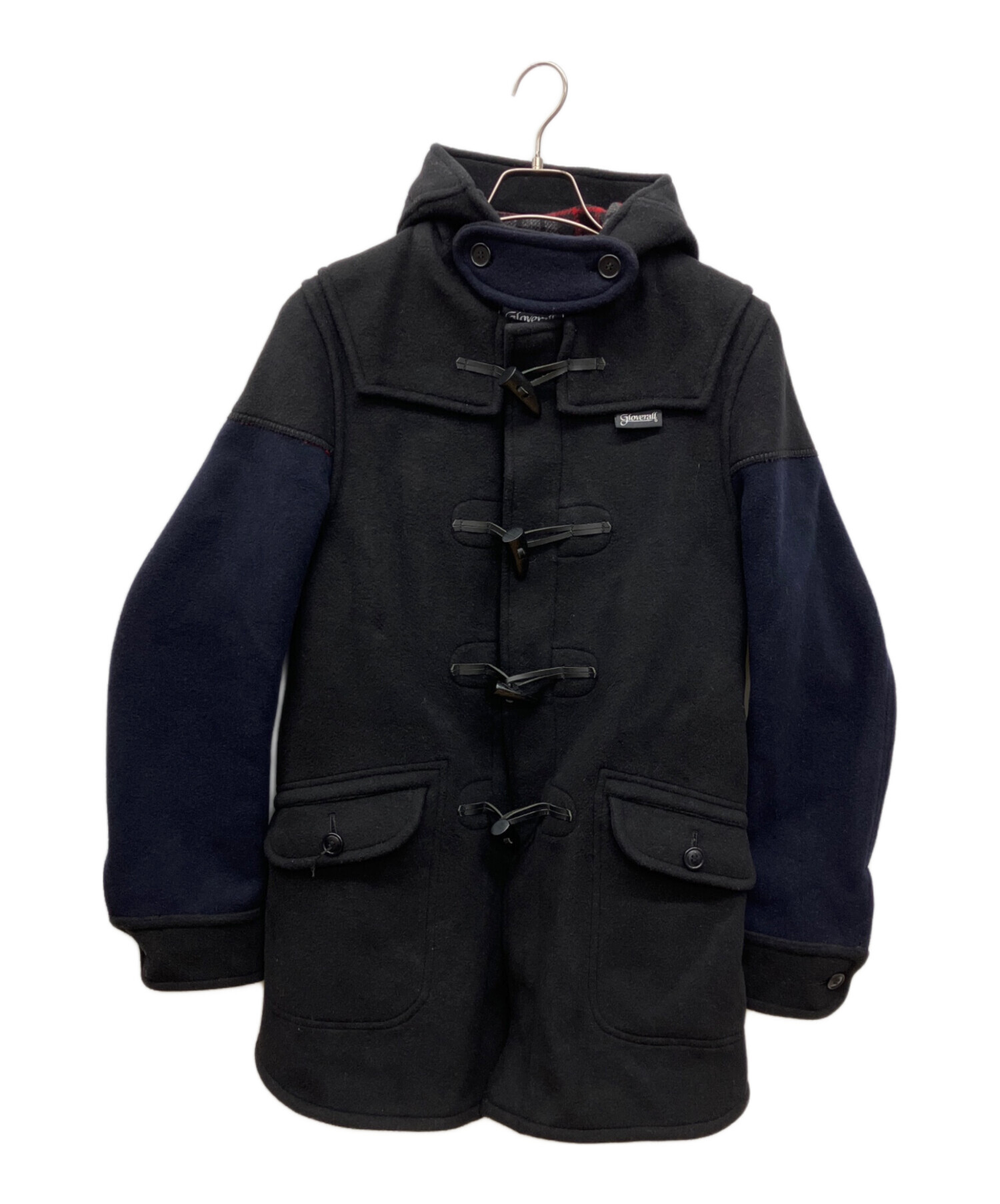 JUNYA WATANABE ジュンヤワタナベ ダッフルコートS ブラック JUNYA