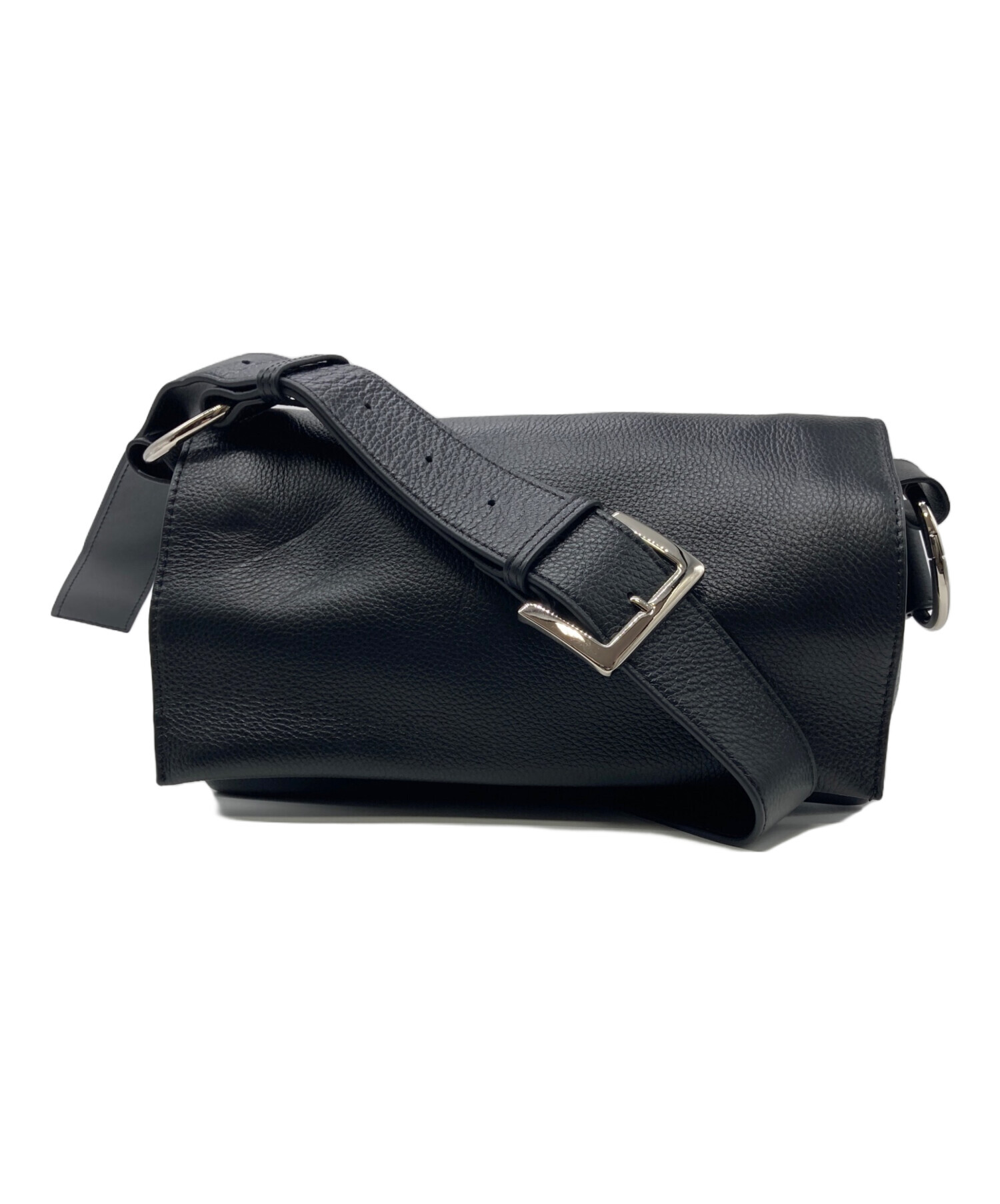 中古・古着通販】BEARDSLEY (ビアズリー) レザーボディバッグ ブラック