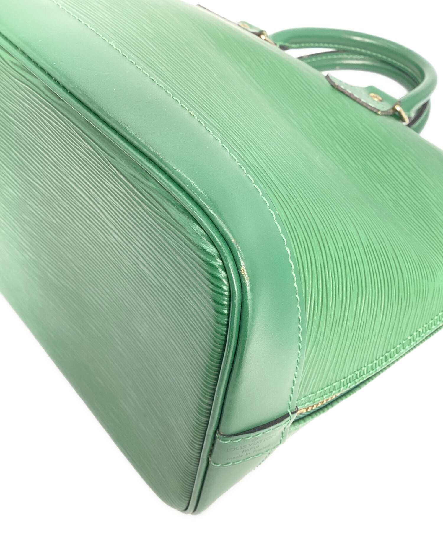 Louis Vuitton ライトグリーン ハンドバッグ 中古・古着通販】LOUIS VUITTON (ルイ ヴィトン) バッグ グリーン