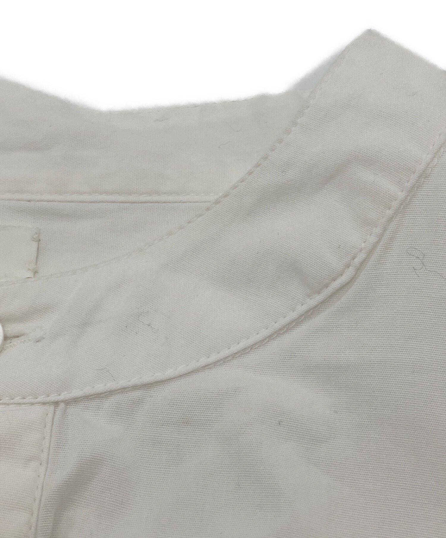 中古・古着通販】SEEALL (シーオール) EXTRAOVER BAND COLLAR SHIRTS