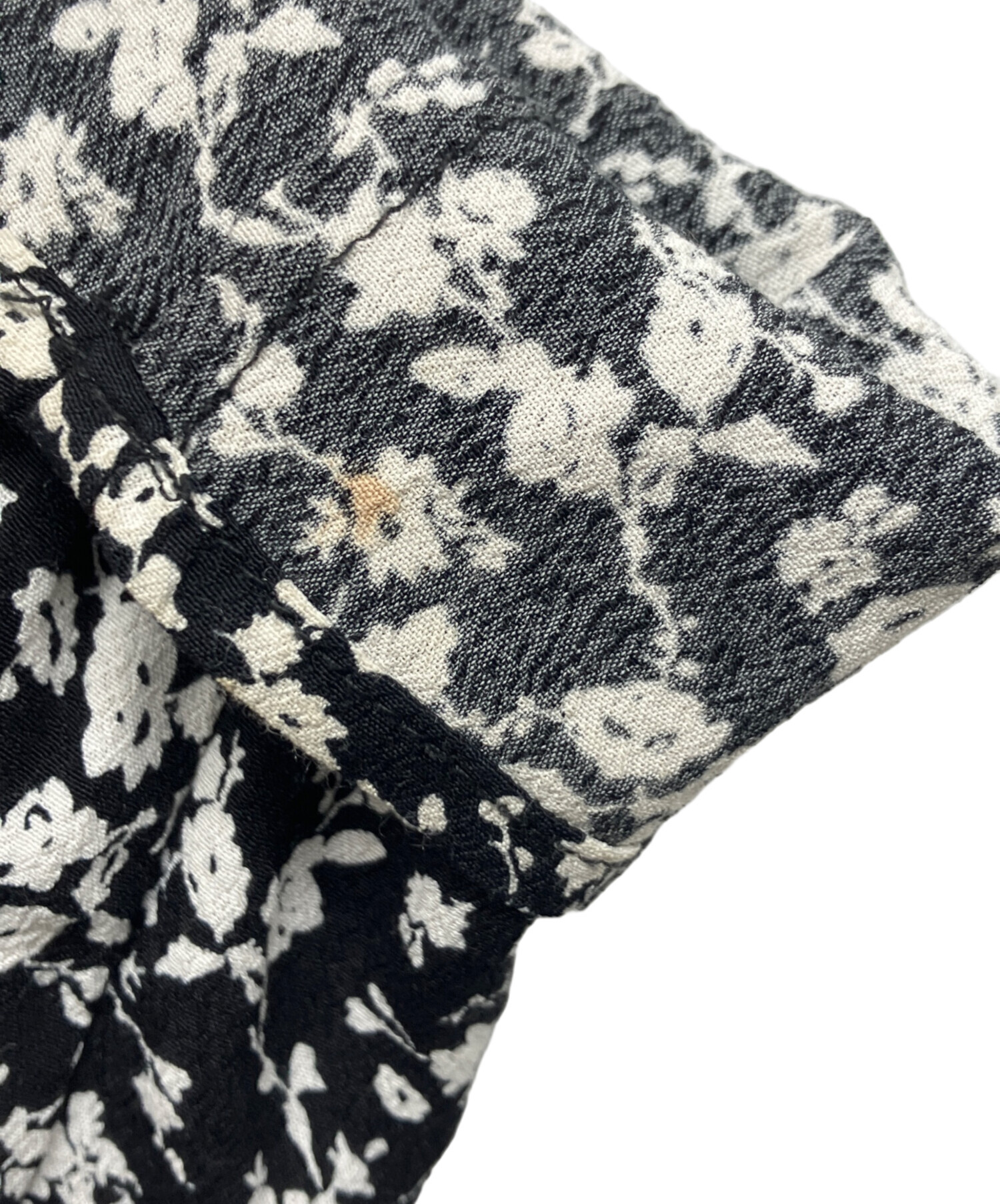 中古・古着通販】Ganni (ガニー) レーヨンフラワープリントワンピース