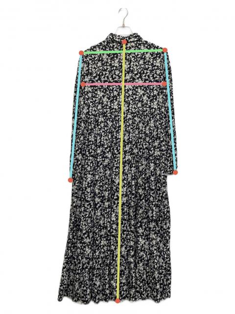 中古・古着通販】Ganni (ガニー) レーヨンフラワープリントワンピース