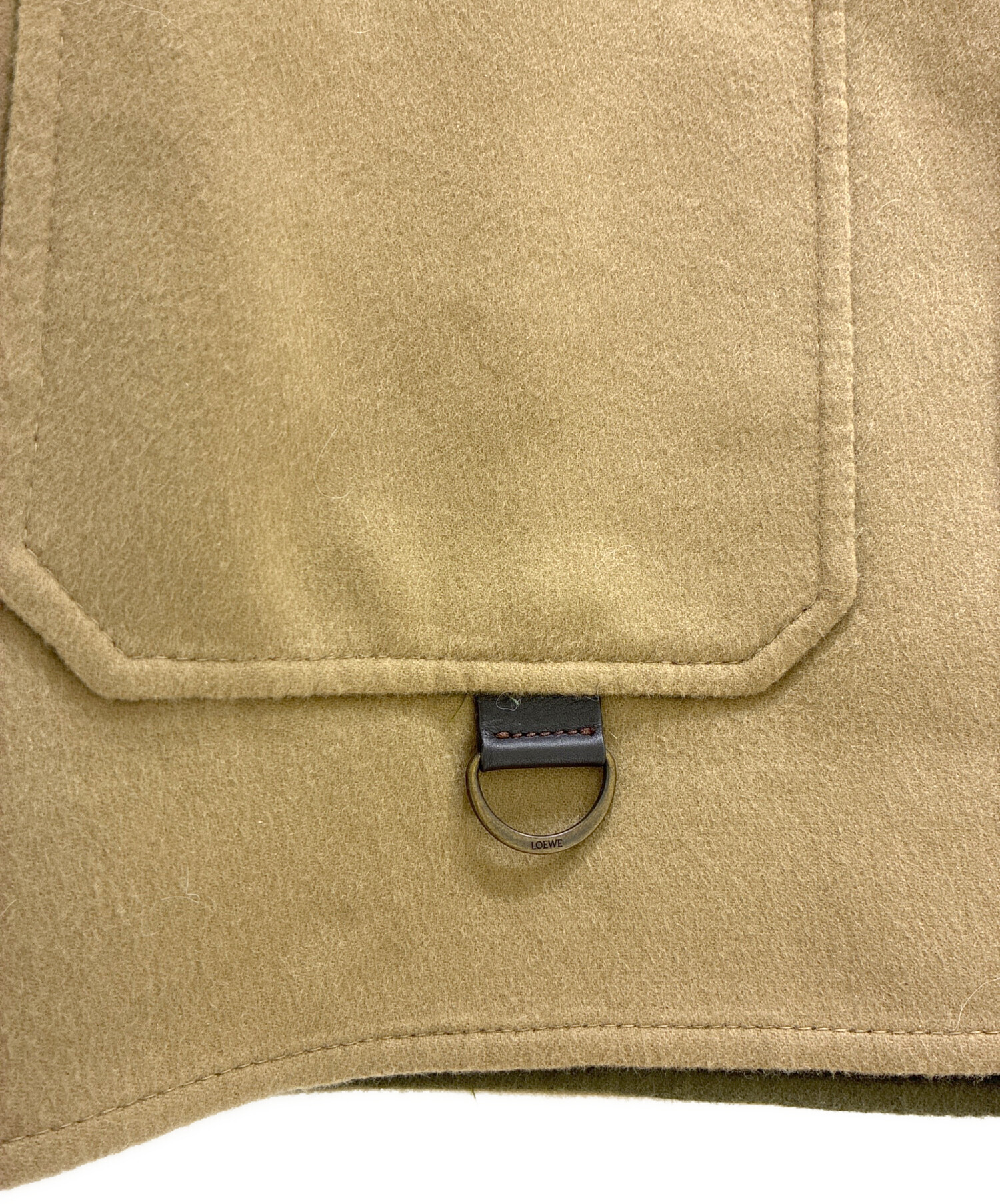 中古・古着通販】LOEWE (ロエベ) ワークウエアジャケット ベージュ 